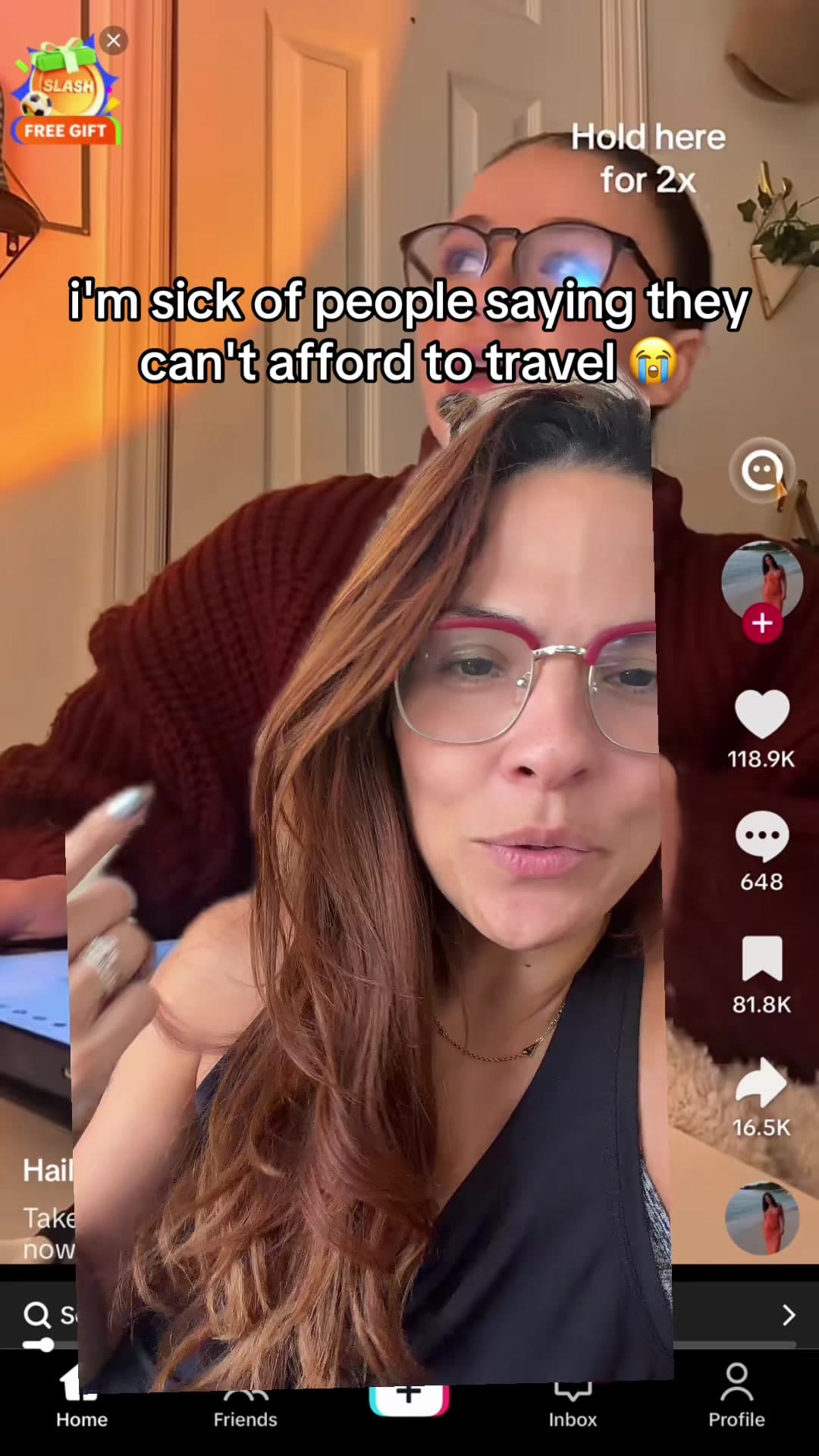 @gisselle.travelhacks — She’s dropping GOLD! #travelhacks #budgettravel #flighttips #traveltok #travelfyp 