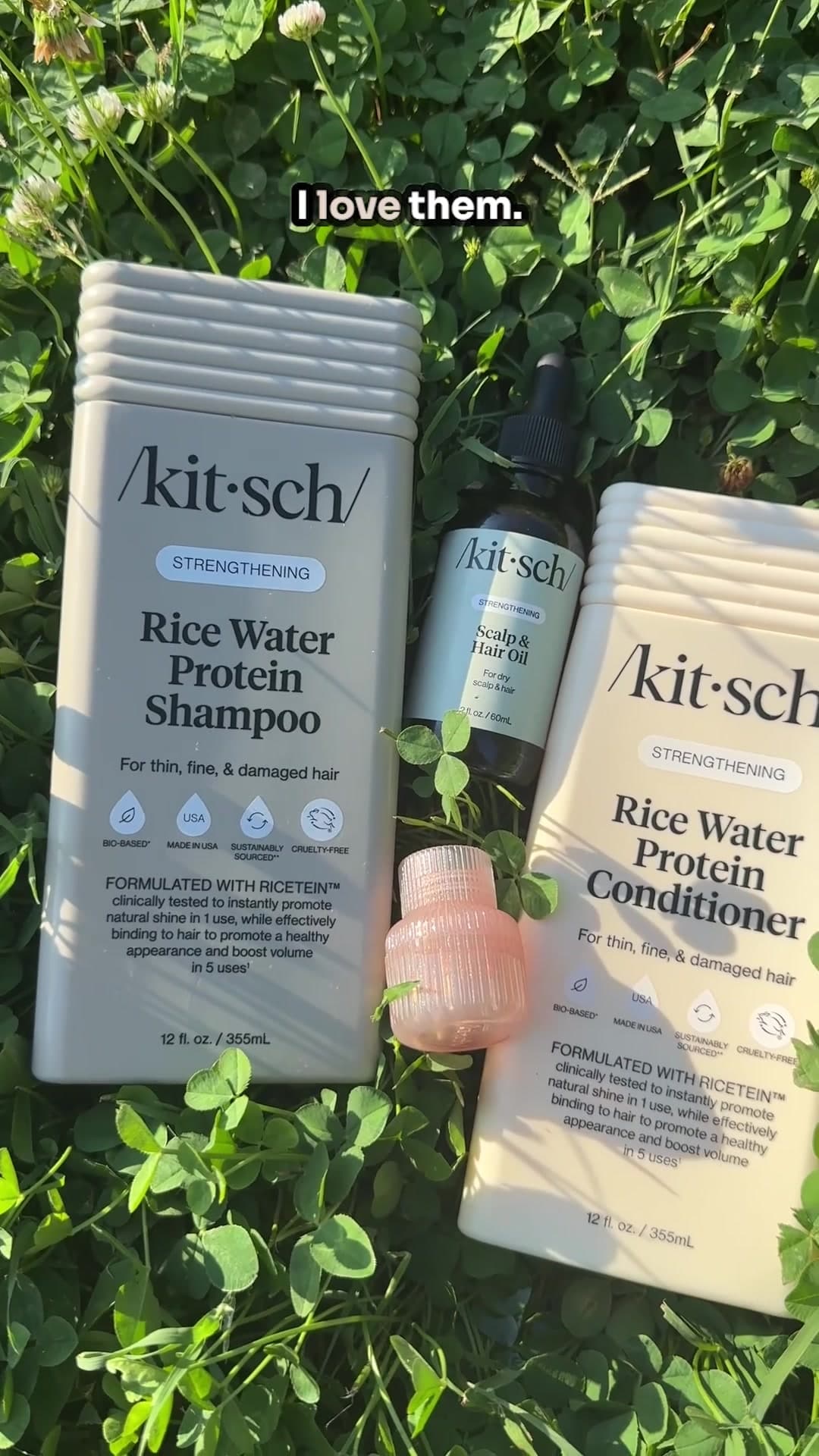 @kitsch — Hair survival kit: activated ✨🤍