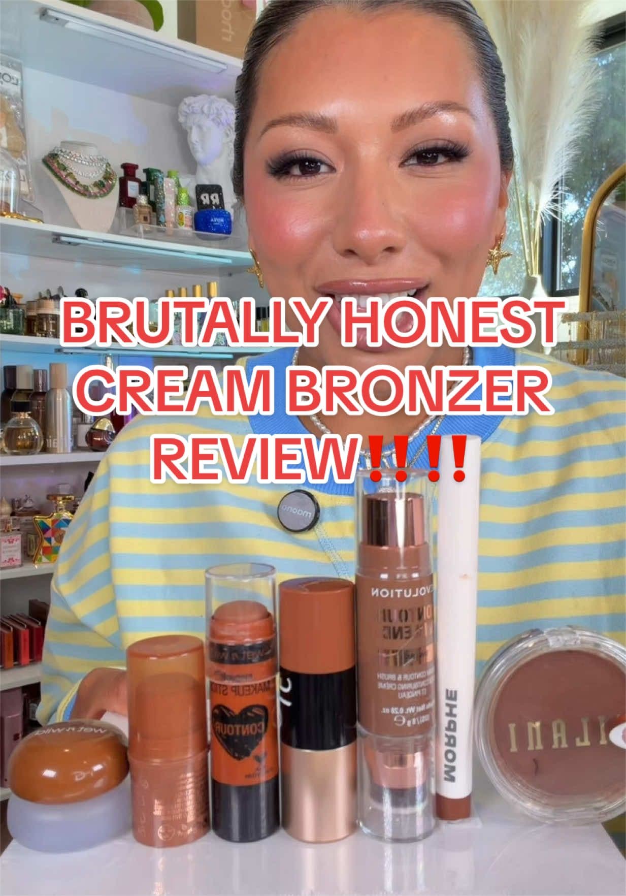 @rocio.roses — BRUTALLY HONEST CREAM BRONZER REVIEW‼️🫪😳It may be affordable but is it actually worth your money? ##creambronzer##bronzer##makeup##beautytok##makeuptiktok
