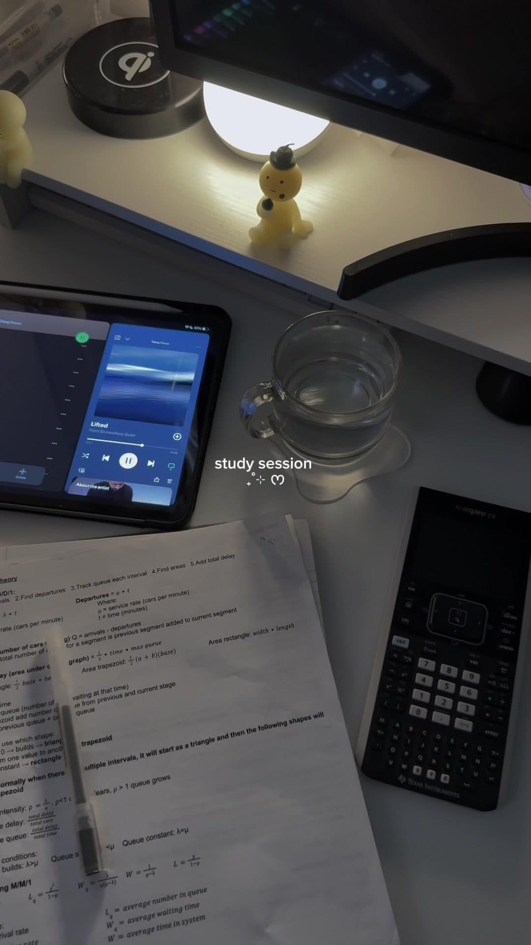 @midnightmiso_ — cozy study asmr vlog for my summer classes 🌱