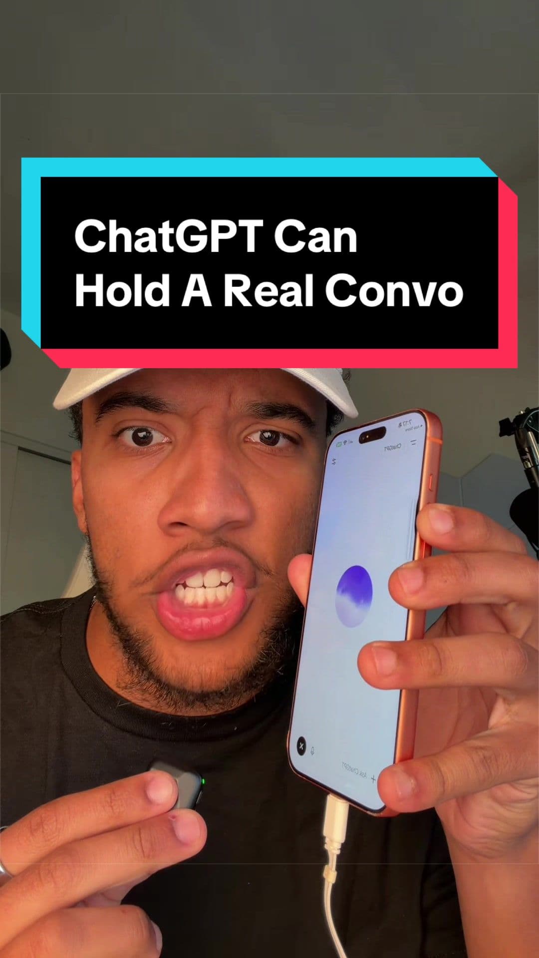 @carterpcs — The new ChatGPT live can hold a real convo.. #carterpcs #tech #chatgpt #ai 