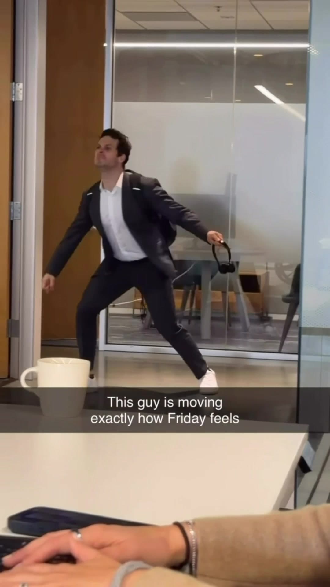 @corporate.bro — It’s friday, here he goes again…