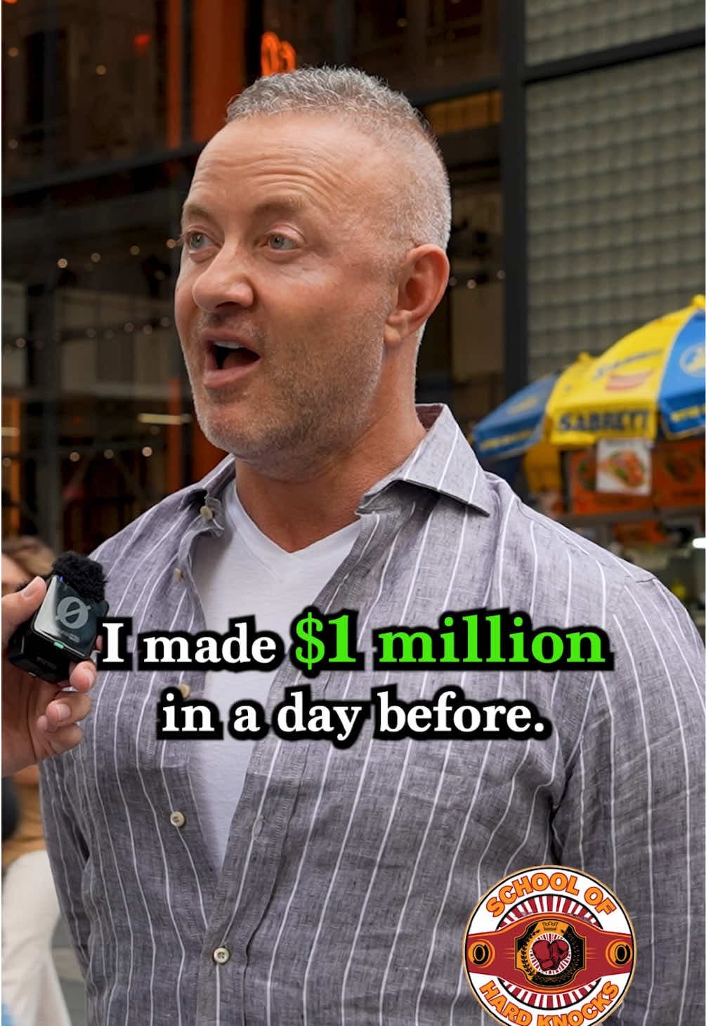 @theschoolofhardknocks — I wasn’t talking to YOU 😳 this video is sponsored by @HighLevel I interviewed a millionaire “Art” entrepreneur in New York City and I asked him how he got RICH! I asked him the secret to making $1 mi