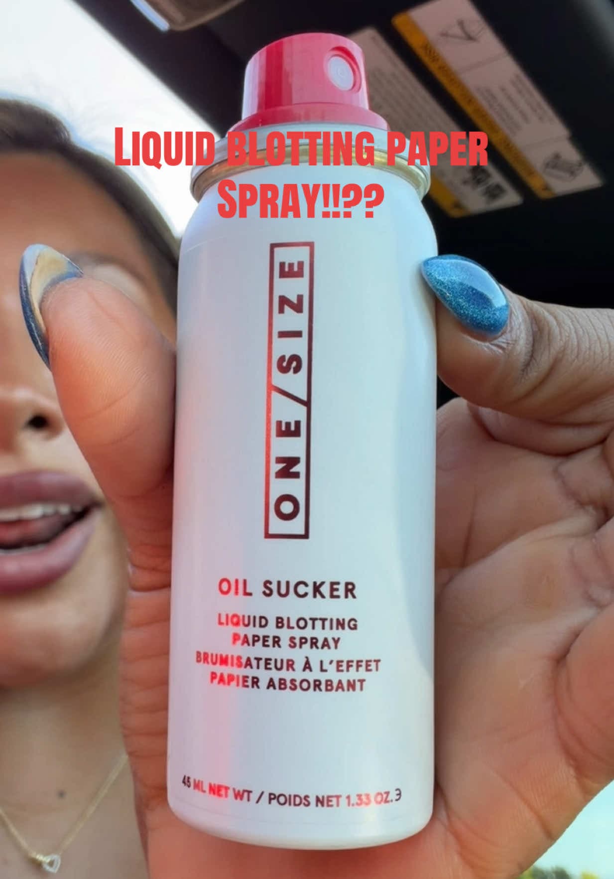 @rocio.roses — One size by Patrick Starrrrrr come to the front!! RIGHT NOW!! I cannot believe this actually worked!!🫪🫪🫪 #onesizebeauty #patrickstar #oilsucker #settingspray #makeupcommunity 