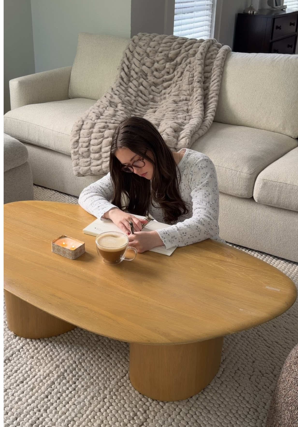 @arabellatouchstone — #AD my checklist for a soft and intentional morning lately: waking up slowly, journaling, & sipping on @Starbucks Blonde Espresso Roast K-Cup® Pods ☕️🕯️☁️ #StarbucksAtHome 