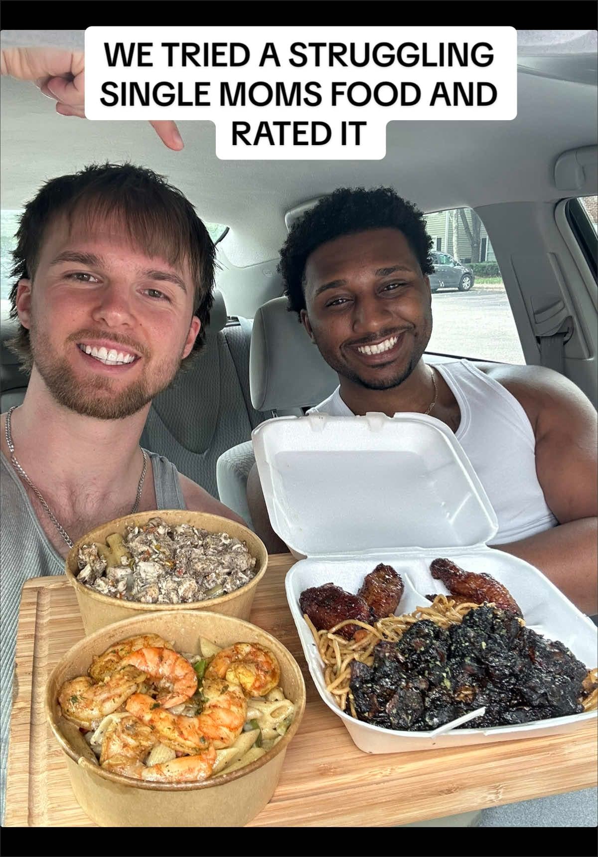 @swollenbacks — We got a dm from @Charisma’s eatery asking us to help her business by trying and rating her cooking 😳