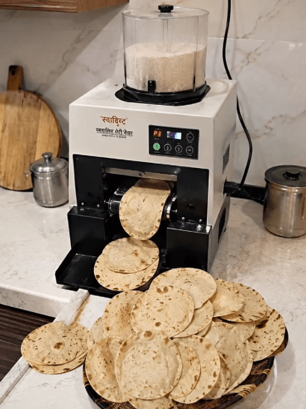 @reactionbost1 — This Automatic Roti Maker Looks Too Real! 😱🔥 | Future Kitchen Gadget