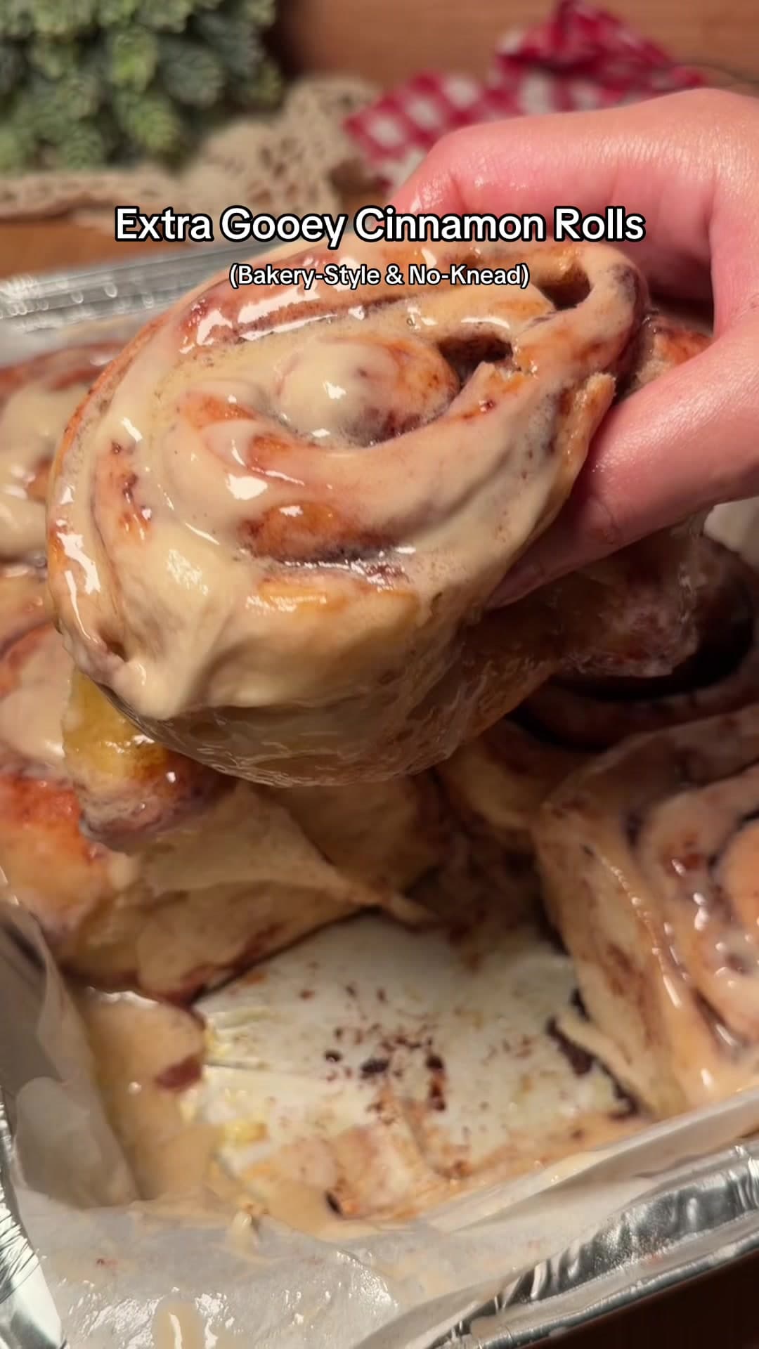 @cookwithhali — Extra Gooey Cinnamon Rolls