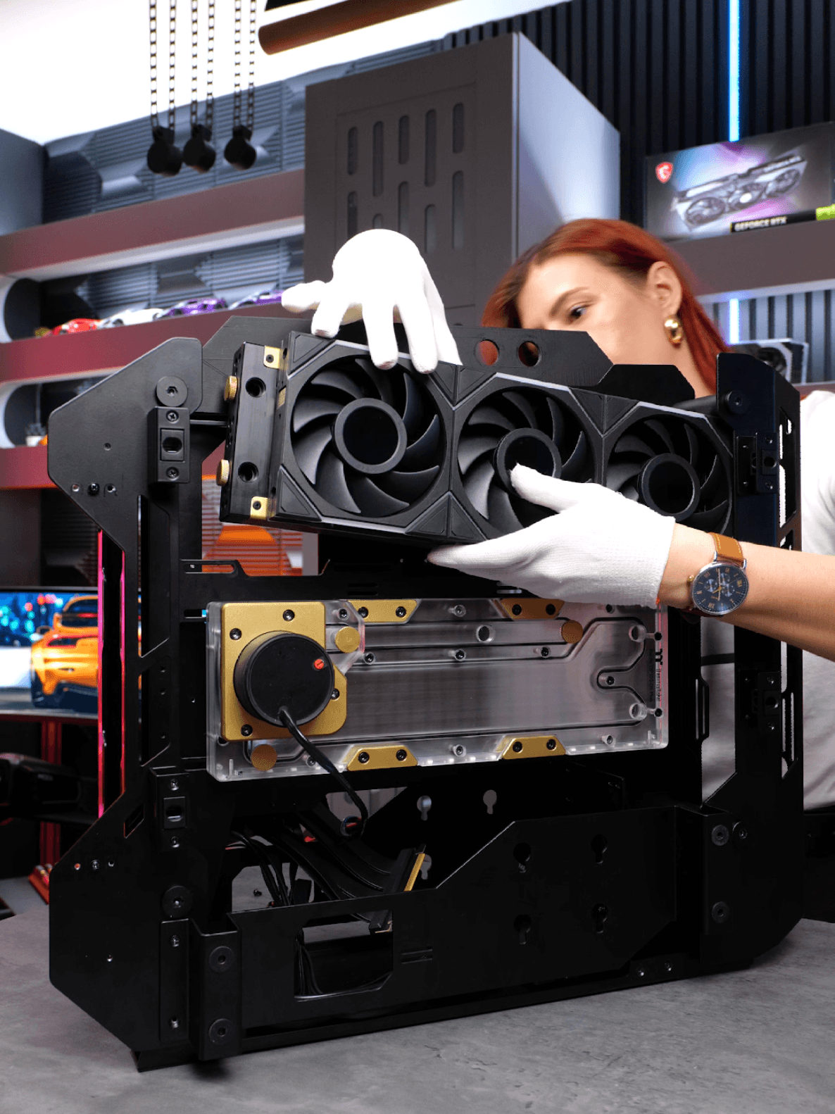 @techtesseract — Rate this epic watercooled pc!!!
