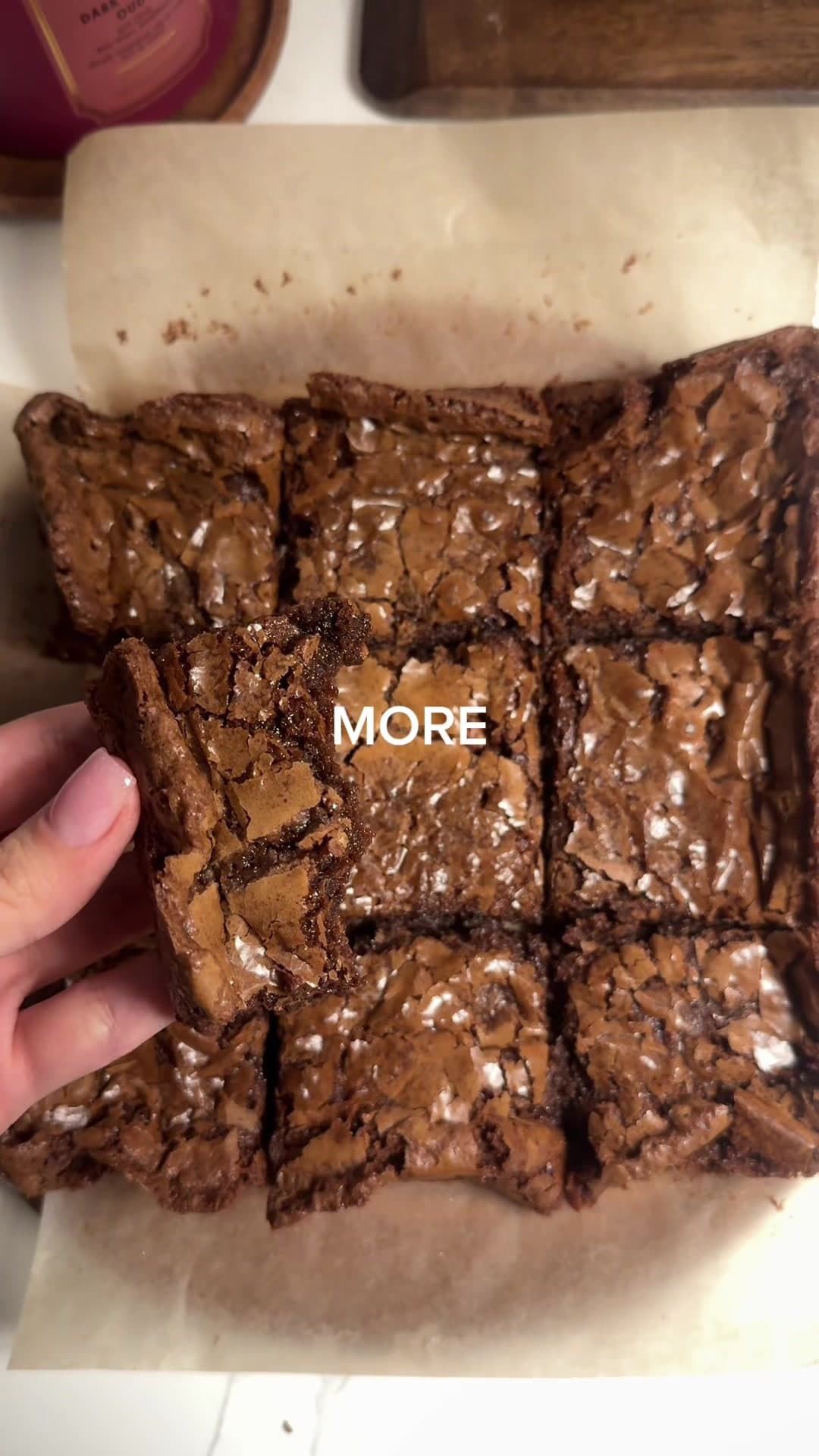 @elvii.sweets — Fudgy Brownies 🍫✨