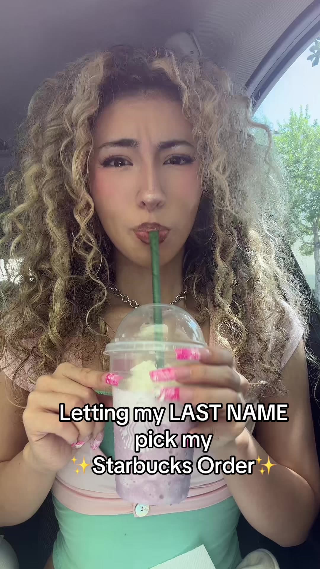@itsariannetorres — Letting my last name pick my Starbucks order #review #secretmenu #starbucks #trend