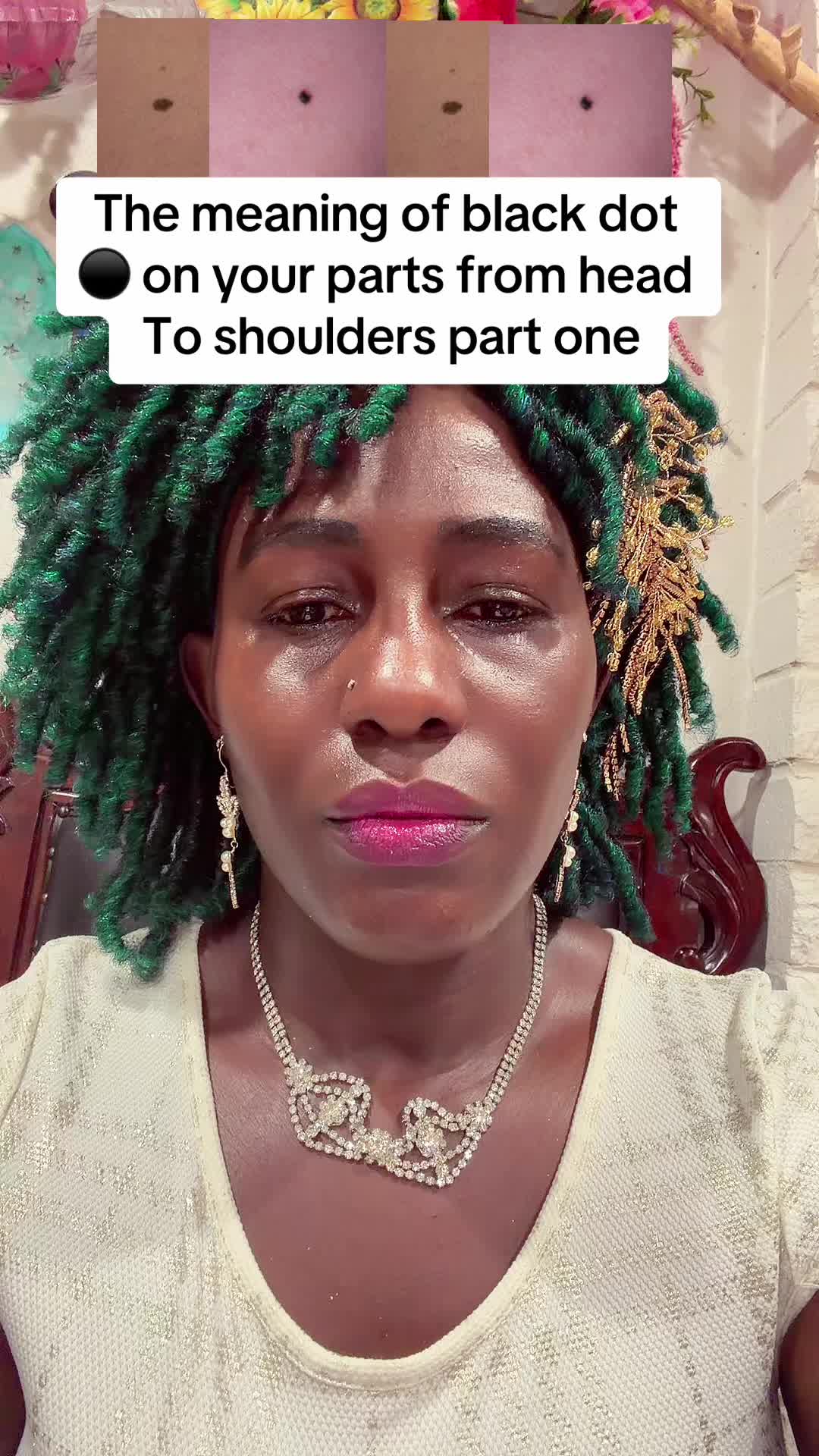 @africanmarketcolo — The meaning of black dots on your body from head to shoulders. Part one. #blackdots #birthmark #spirituality #spiritual #fyppppppppppppppppppppppp 