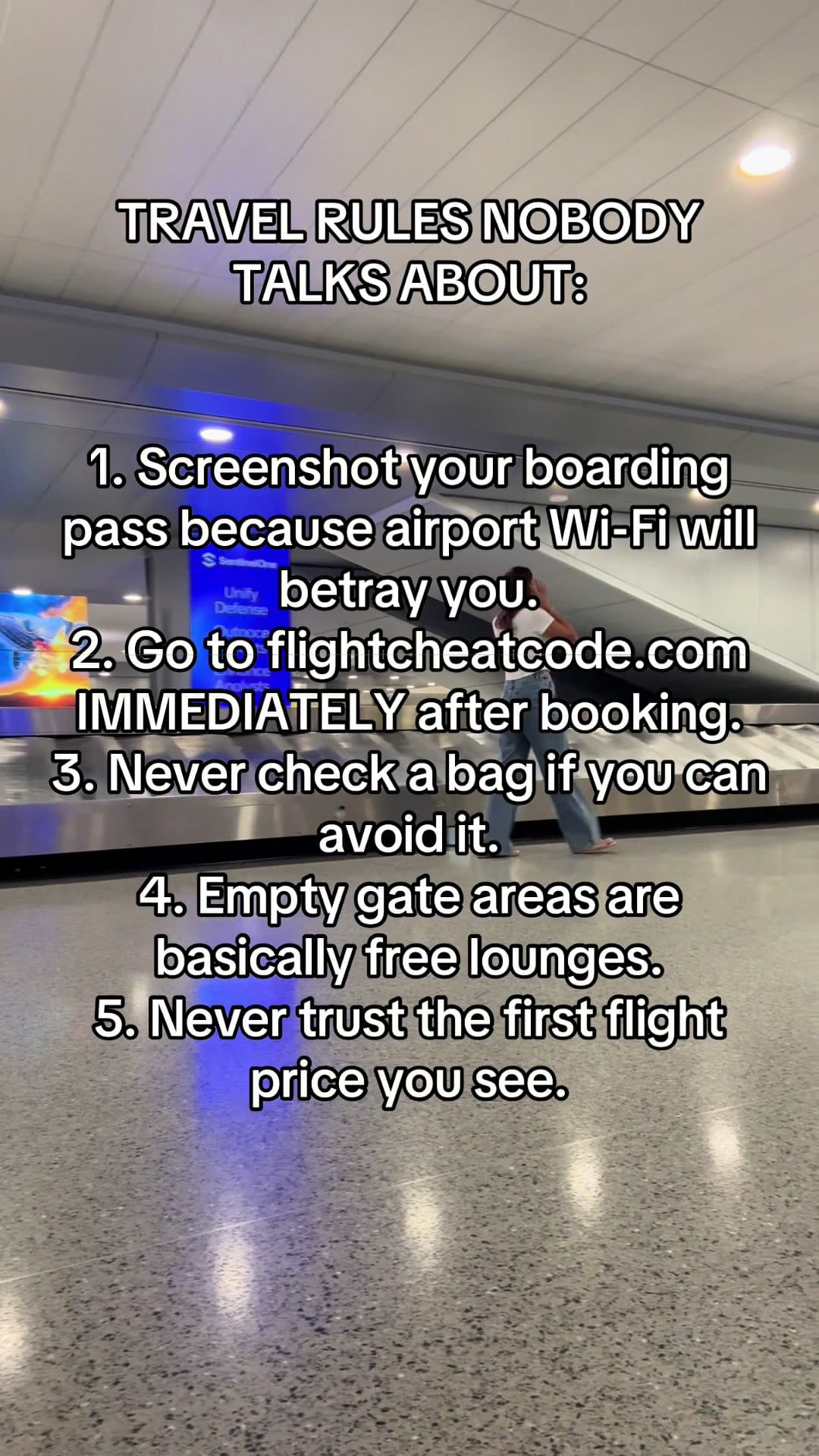 @gisselle.travelhacks — Send this to your travel bestie #travelhacks #budgettravel #cheapflights #flighttips #travelfyp 