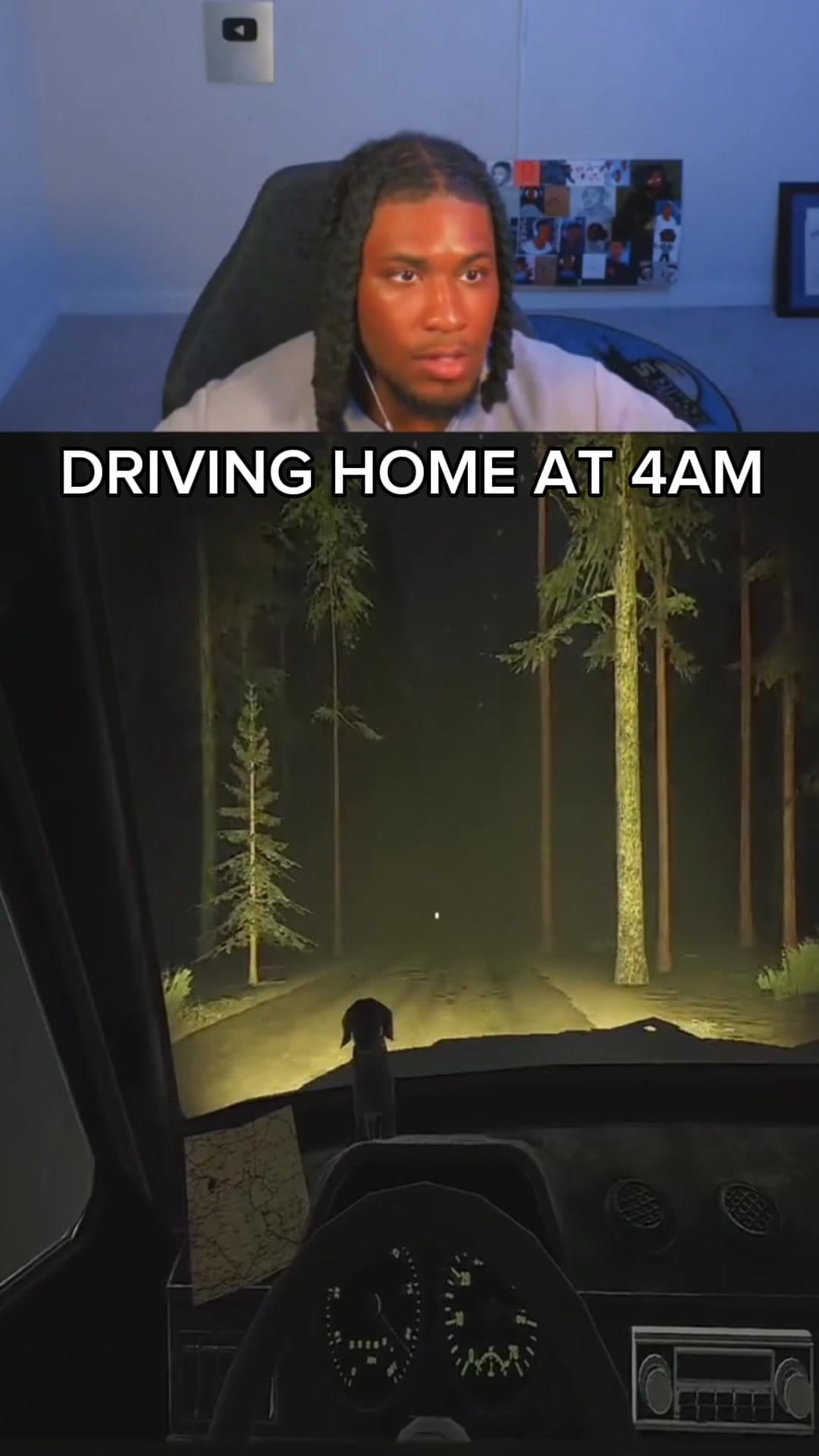 @keemsama — IM DONE DRIVING AT NIGHT BRO..