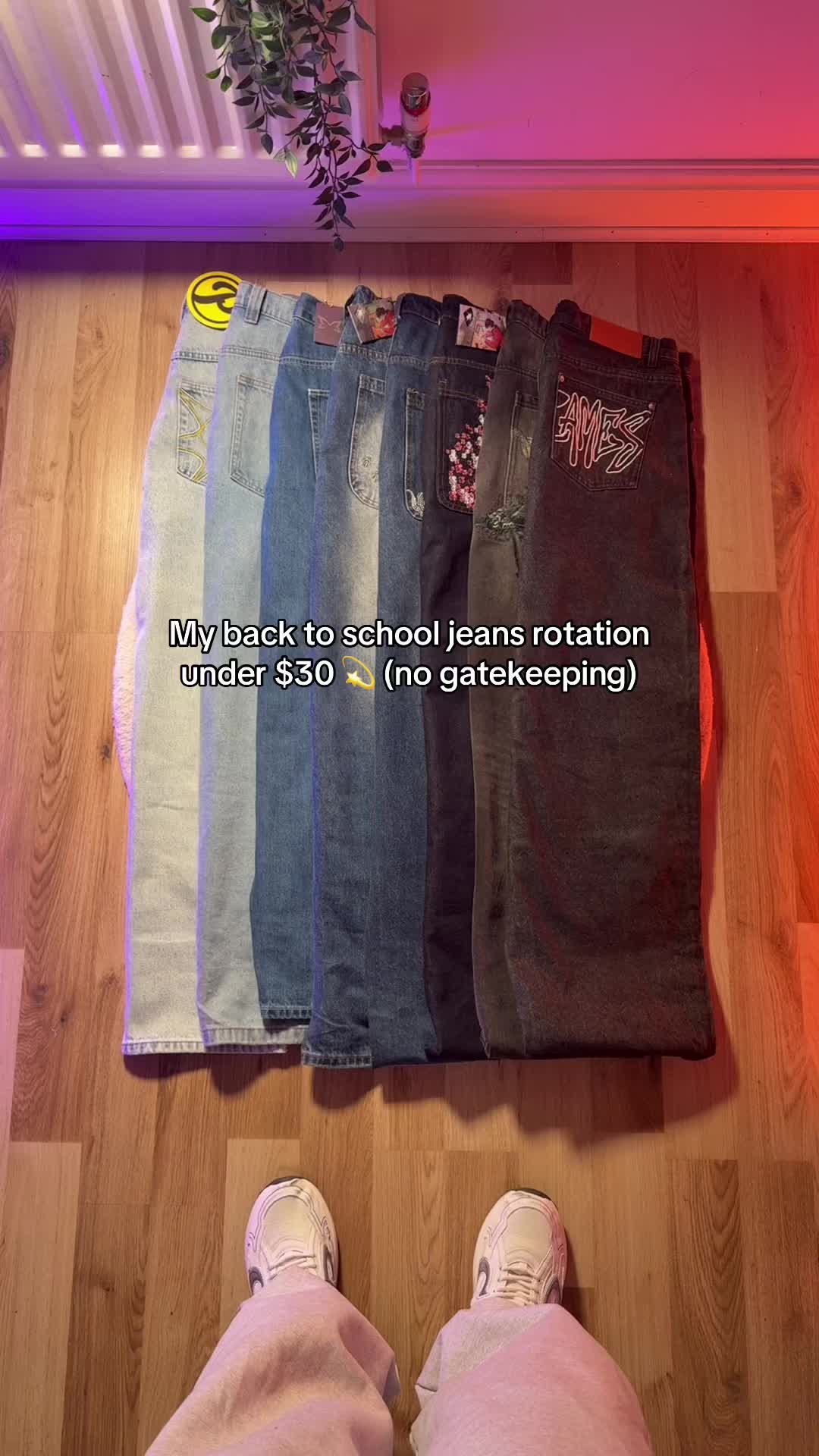 @murphyr3ps — My budget back to school baggy jeans rotation 🥇 ❤️ What do you think? 💭 r#fyp #streetwear #backtoschool #baggypants #mensfashion 