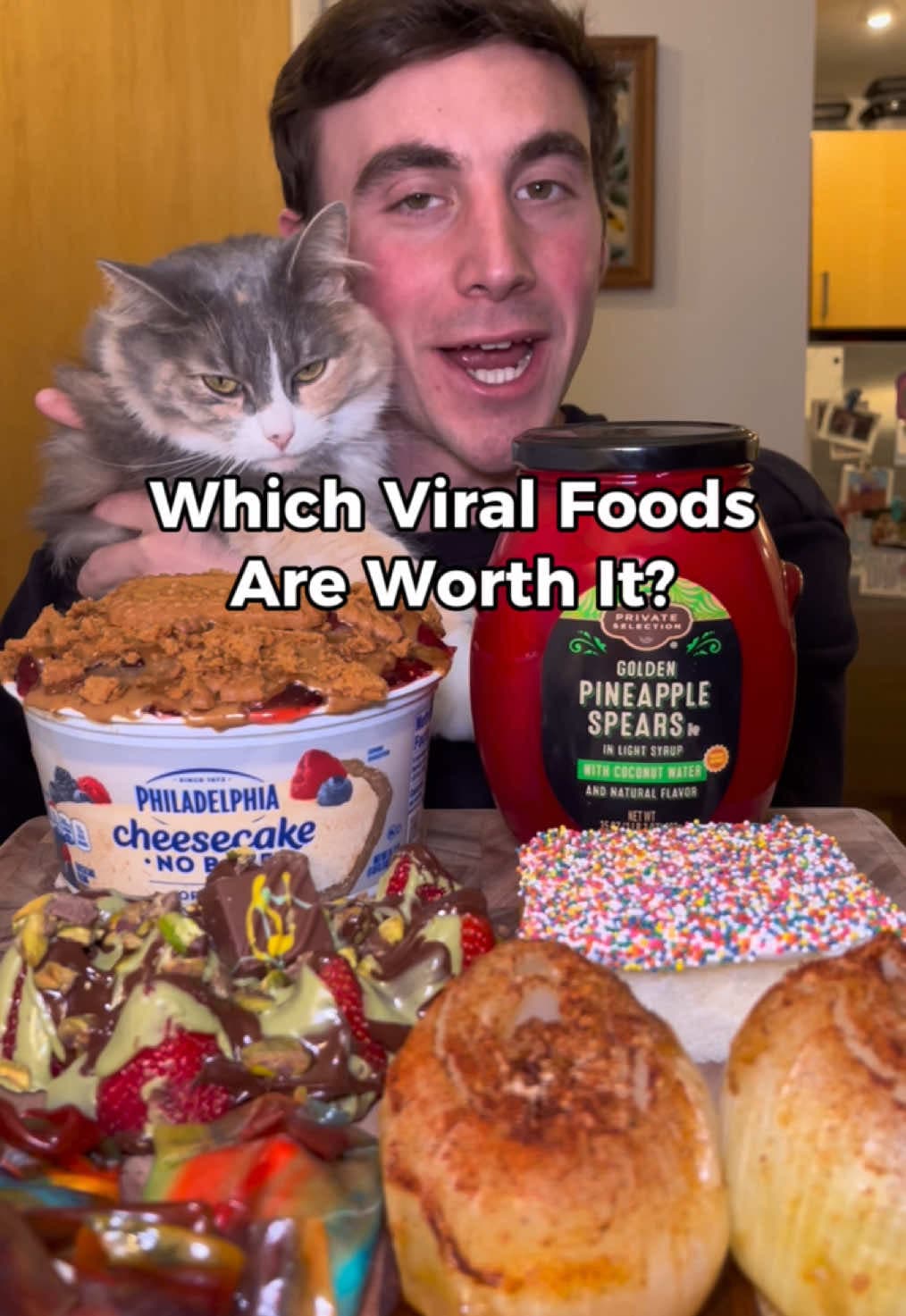 @jameskibs__ — Which Viral Foods Are Worth It? #food #foodie #mukbang 