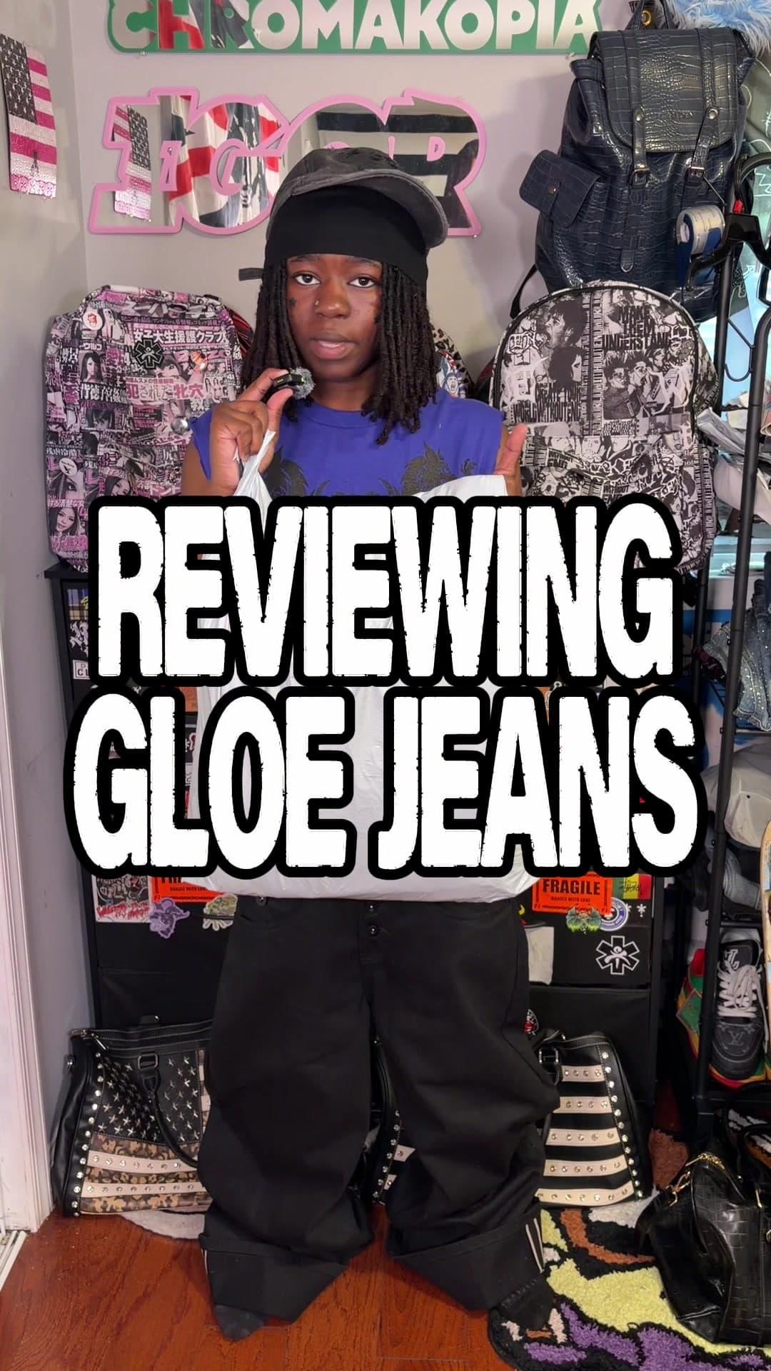 @vverstyle — use code ver5 🙃#vverstyle #fashion #baggyjeans #gloejeans #review @GLOE 