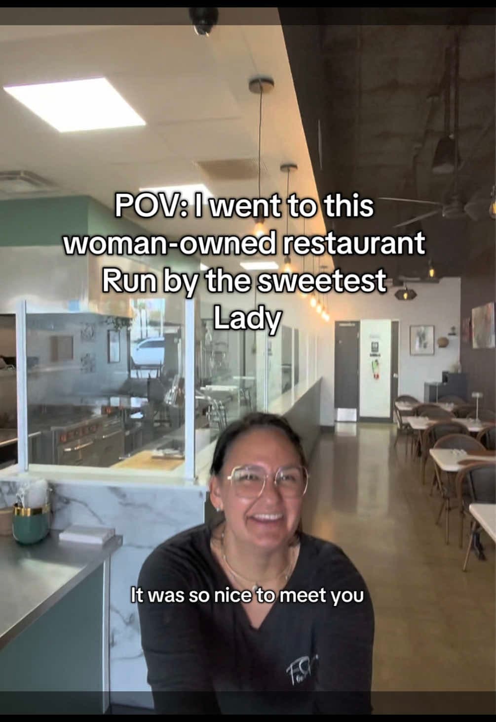 @samspov_1 — She was one of the most genuine restaurant owners I’ve met.🥹