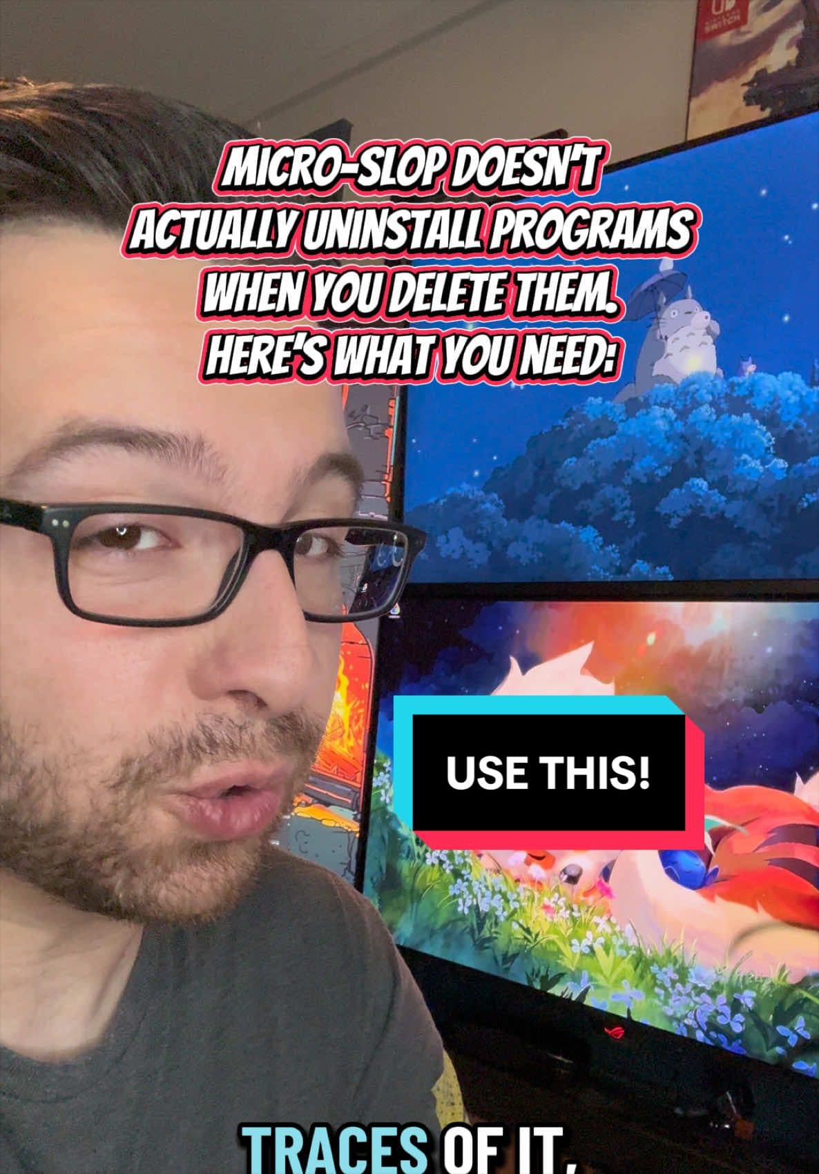 @ponzispcs — Micro-slop doesn’t actually delete things that you uninstall. #pctips #techtips #techtok #pcgaming #pcgamer 