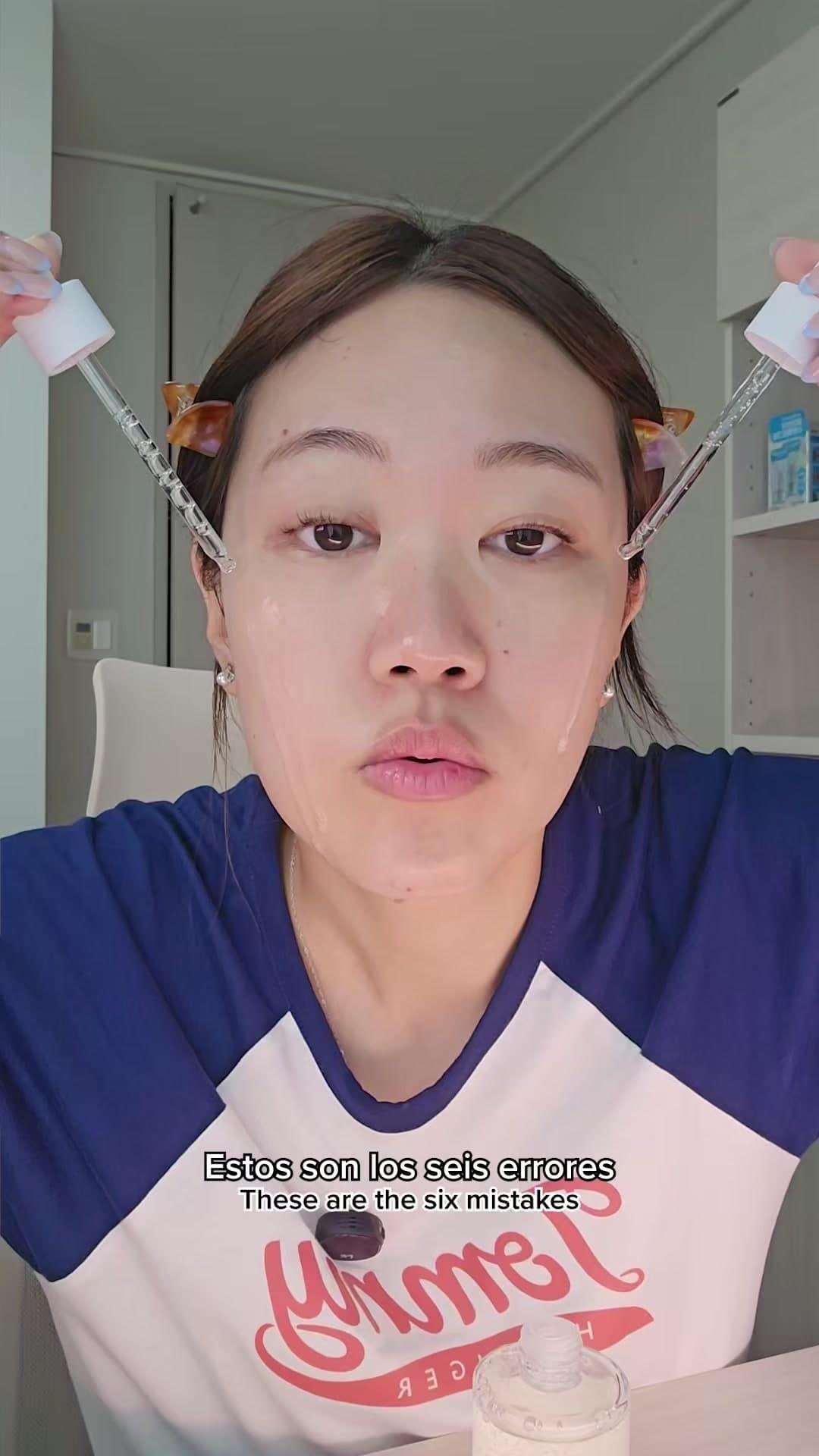 @tatiencorea — Estos son los 6 errores mas comunes que se cometen usando los productos más virales de @SKIN1004 US 😱 