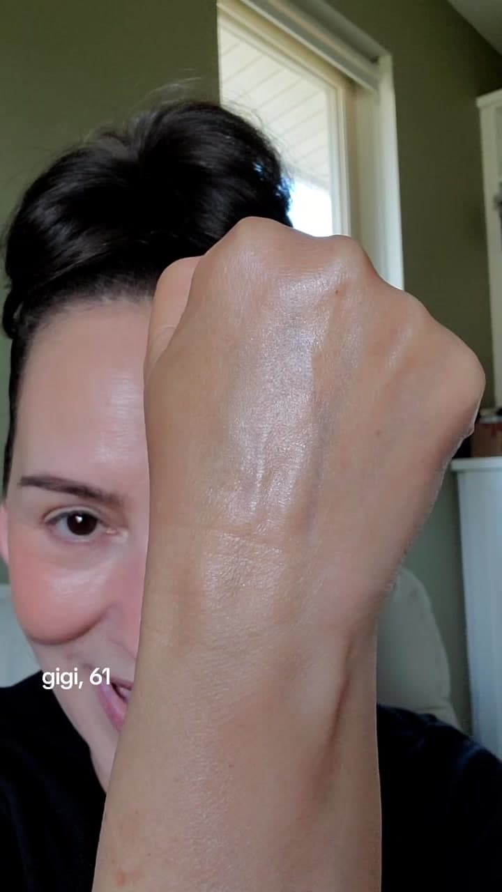 @gigi__333 — All About The Base Micro-Exfoliant. Nothing gives me better results. I'm proud of what we created. #resultsmatter #results #skincarethatworks #glowyskin #glassskin 