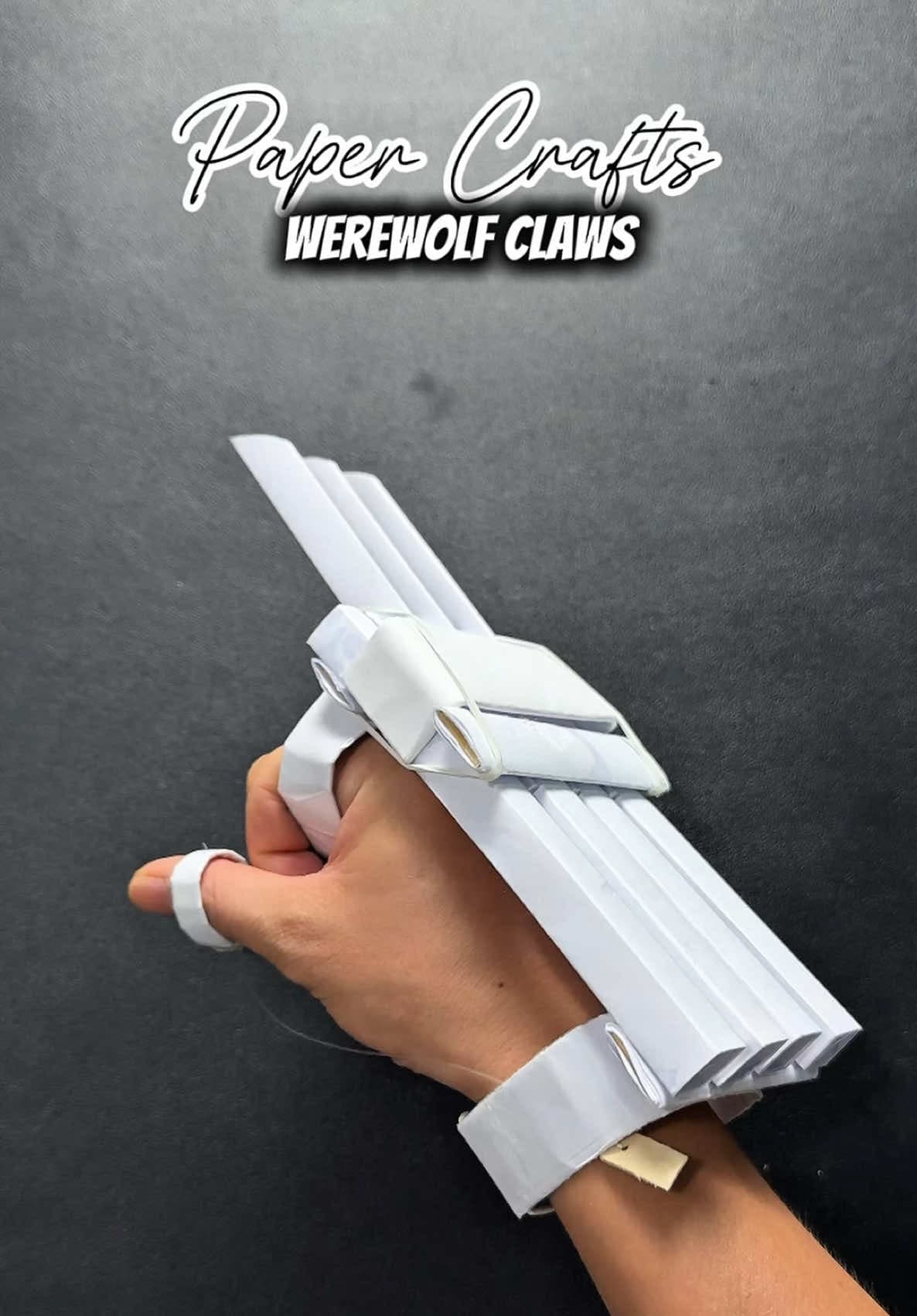 @vvvreview688 — Werewolf Claws Origami #vvvreview #origami #papercraft #diy #claws 