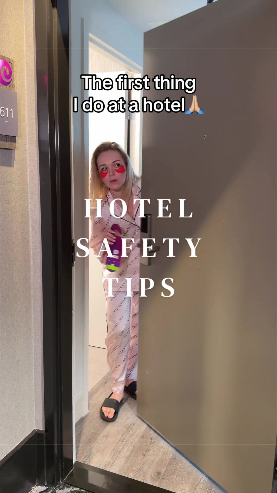 @victorias.way — Safety tips for women traveling solo in big cities. All the items I use for hotel safety are in my Amazon Storefront under “Hotel Safety Items” - just in case you want to upgrade your travel essential