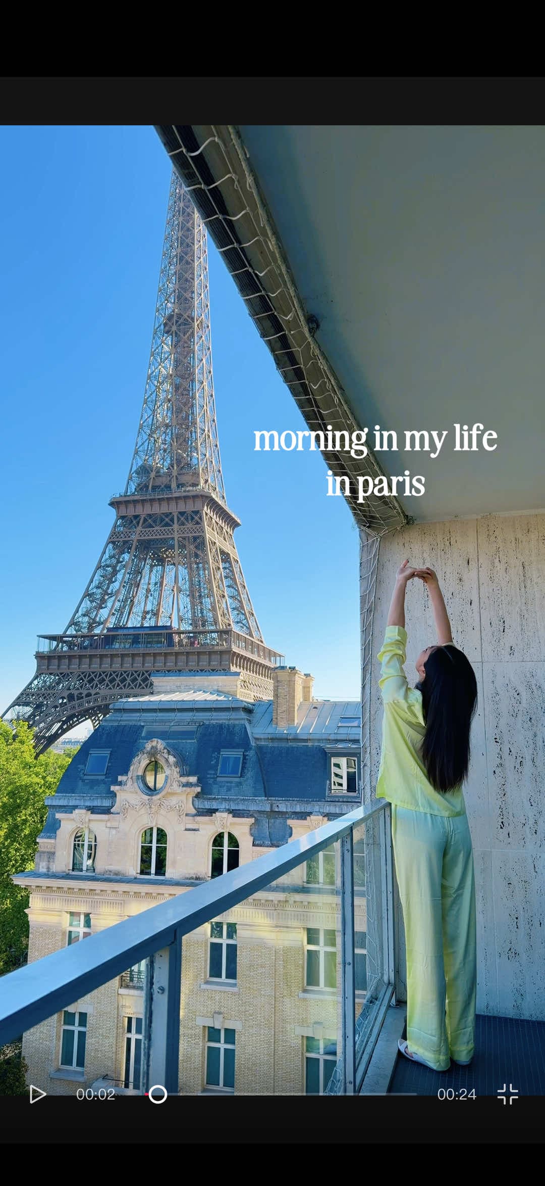 @mia_yilin — morning in my life in paris 💌