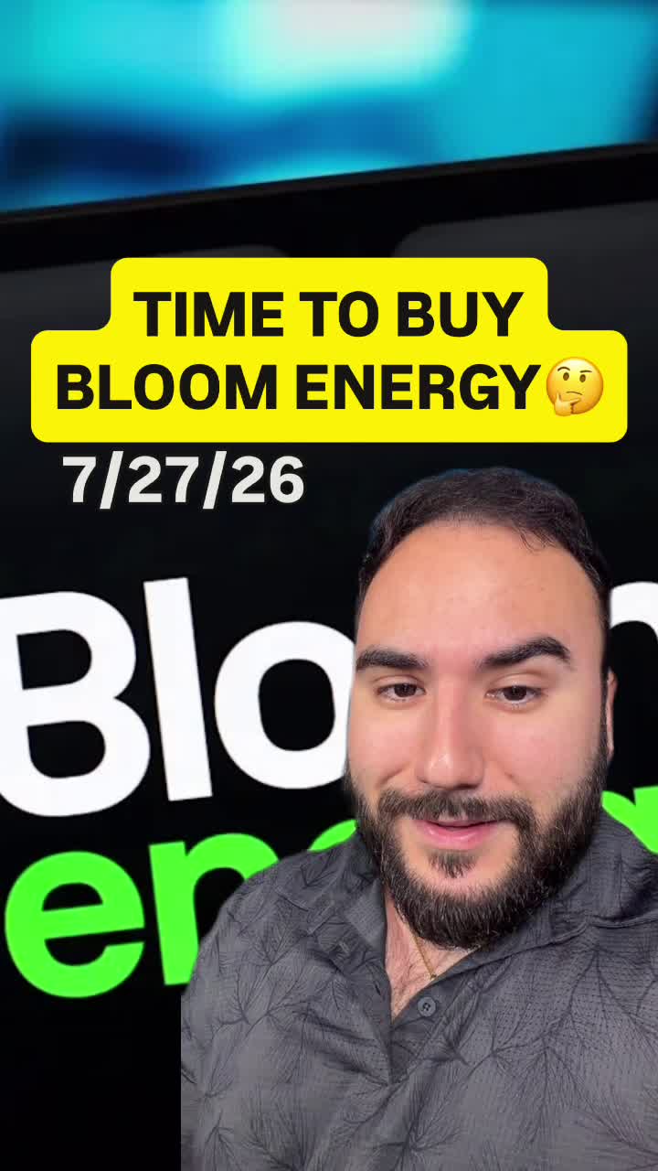 @stastalksstocks — Bloom Energy COLLAPSED! What’s NEXT!?🤯