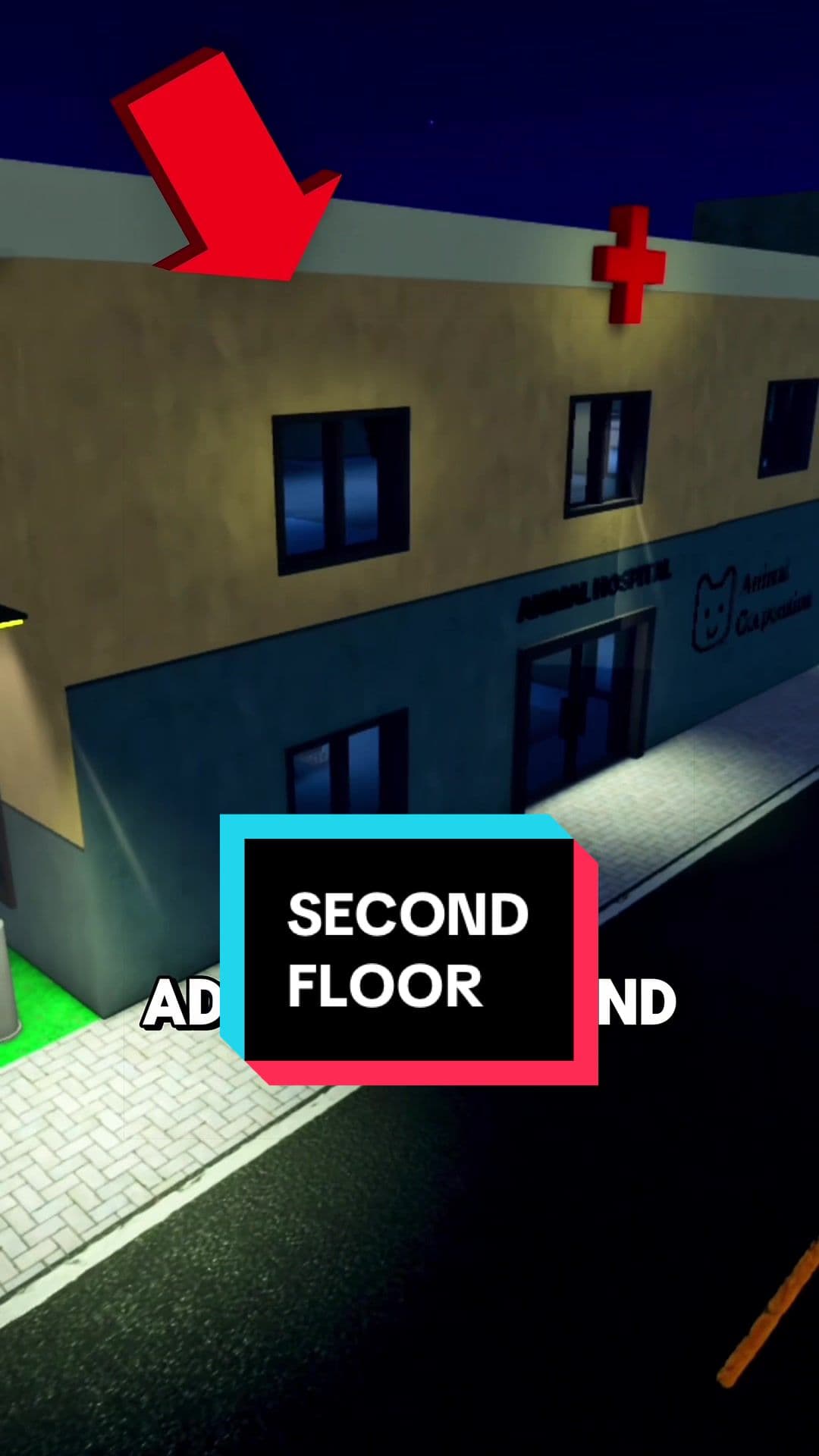 @darok_roblox — SECOND FLOOR 🤩😱 IN ANIMAL HOSPITAL #roblox #animalhospital #animalhospitalroblox 