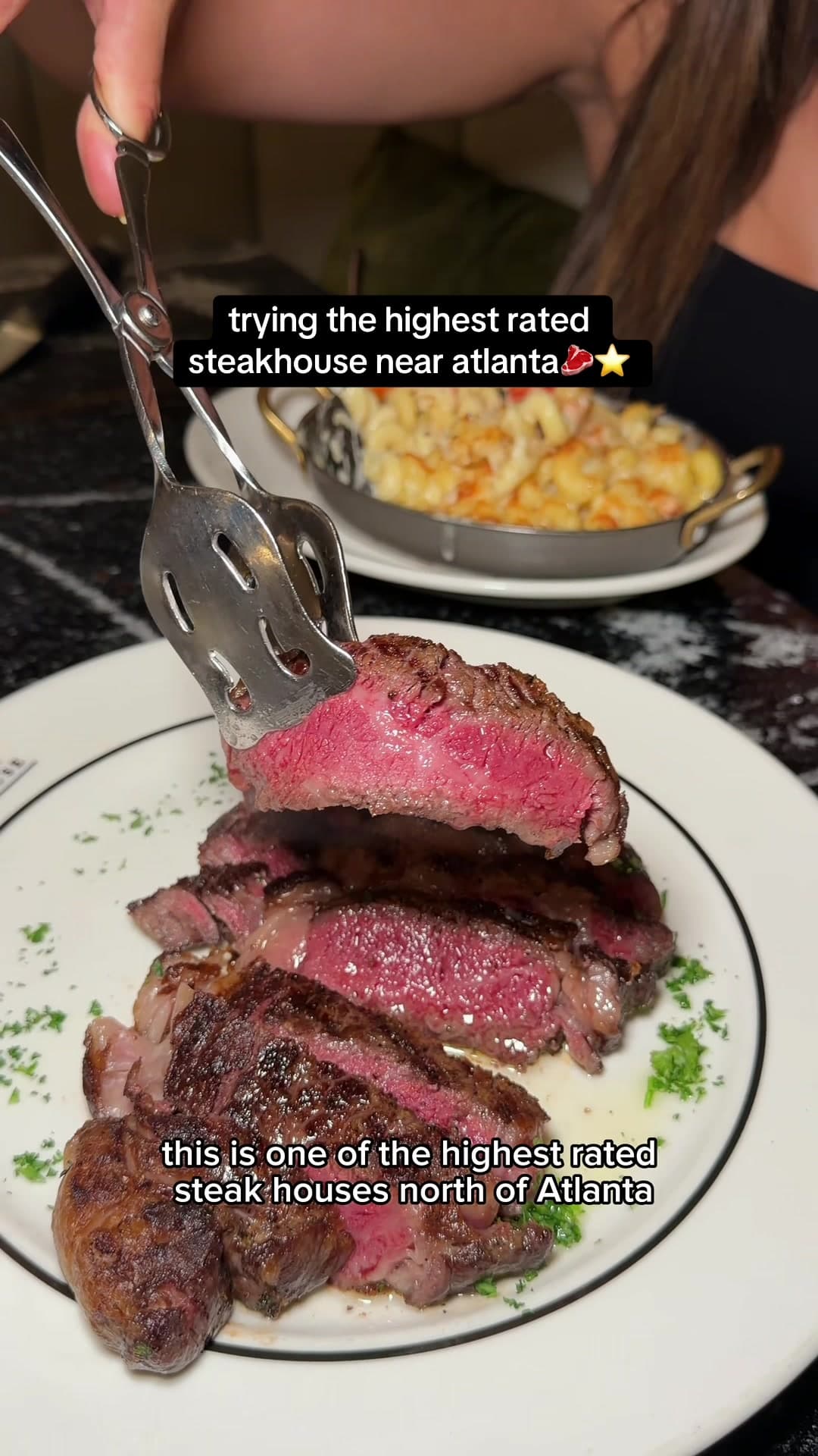 @thecaroandtina — book this spot for your next birthday or date night! what an experience ⭐️ H&W Steakhouse in Peachtree Corners #atl #atlantarestaurants #atlfoodies #datenight 