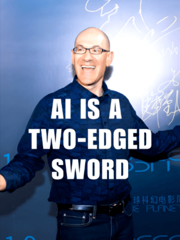 @founders.space — AI is a tool that can be used for GOOD or EVIL  #AI #Cybersecurity #Deepfakes #OpenWeights #TechRisk