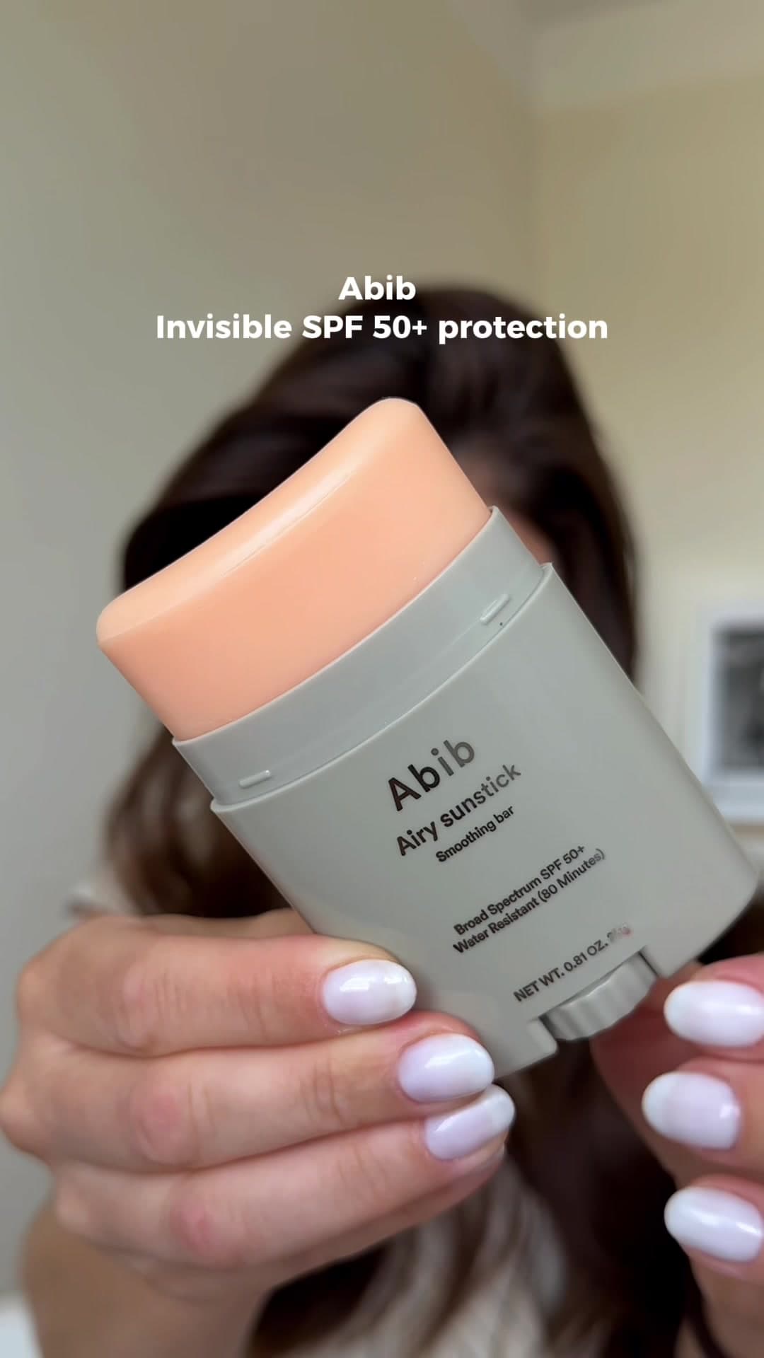 @ruzanna_ugc — The ultimate invisible shield for your skin – @Abib Cosmetics Airy Sunstick Smoothing Bar SPF 50+ ☁️💫