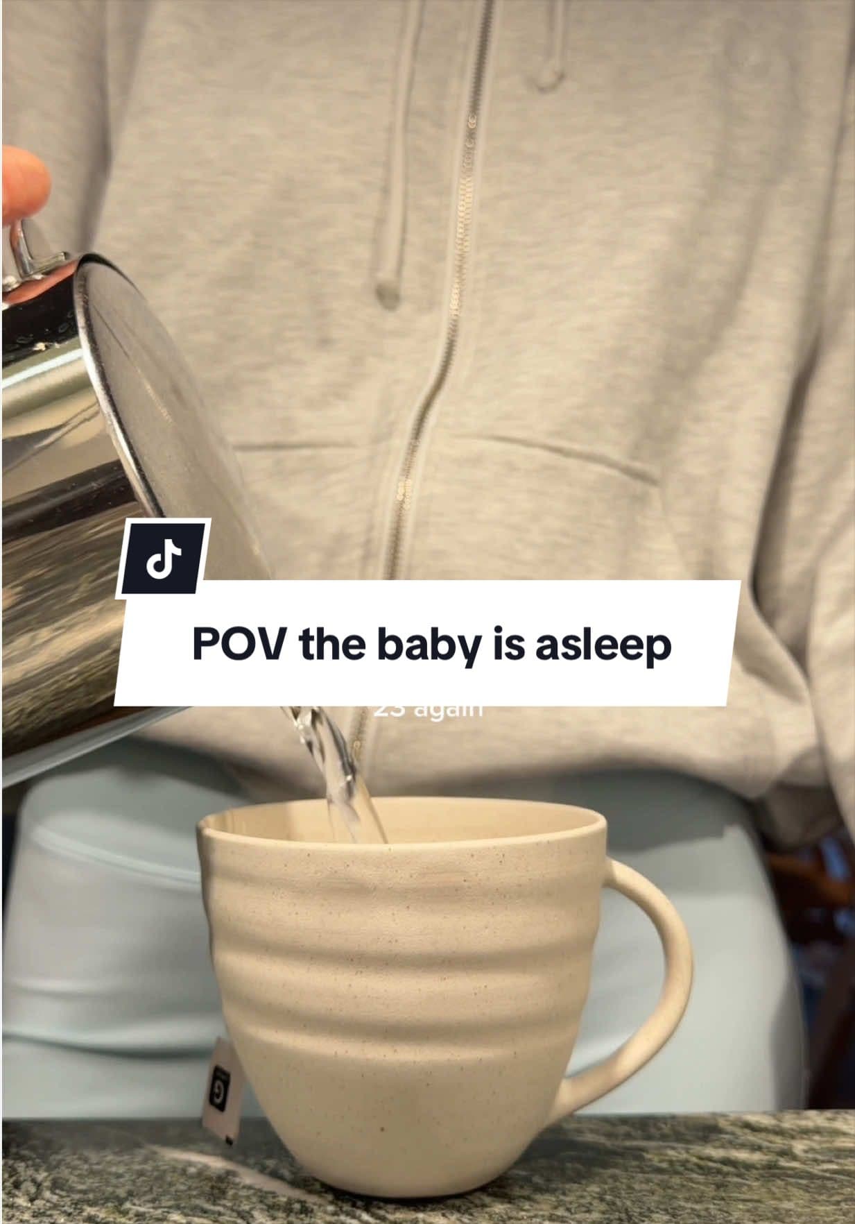 @aalexandraeklund — Made this video and then she woke up…😅 #newmom #newparent #relateable 