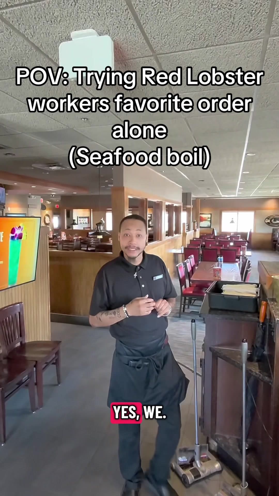 @price.eats — Trying @Red Lobster workers favorite order alone. His order was the mariners seafood boil. Solo lunch at Red Lobster trying their seafood boil. #redlobster #seafoodboil #pov #vlog #foodtiktok 