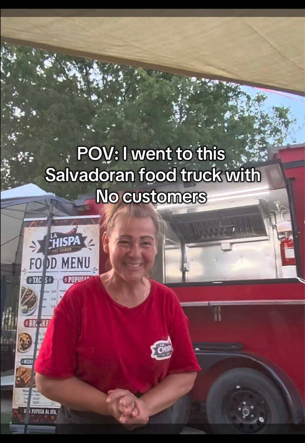 @samspov_1 — I walked up to the owner eating alone while waiting for customers.🥹