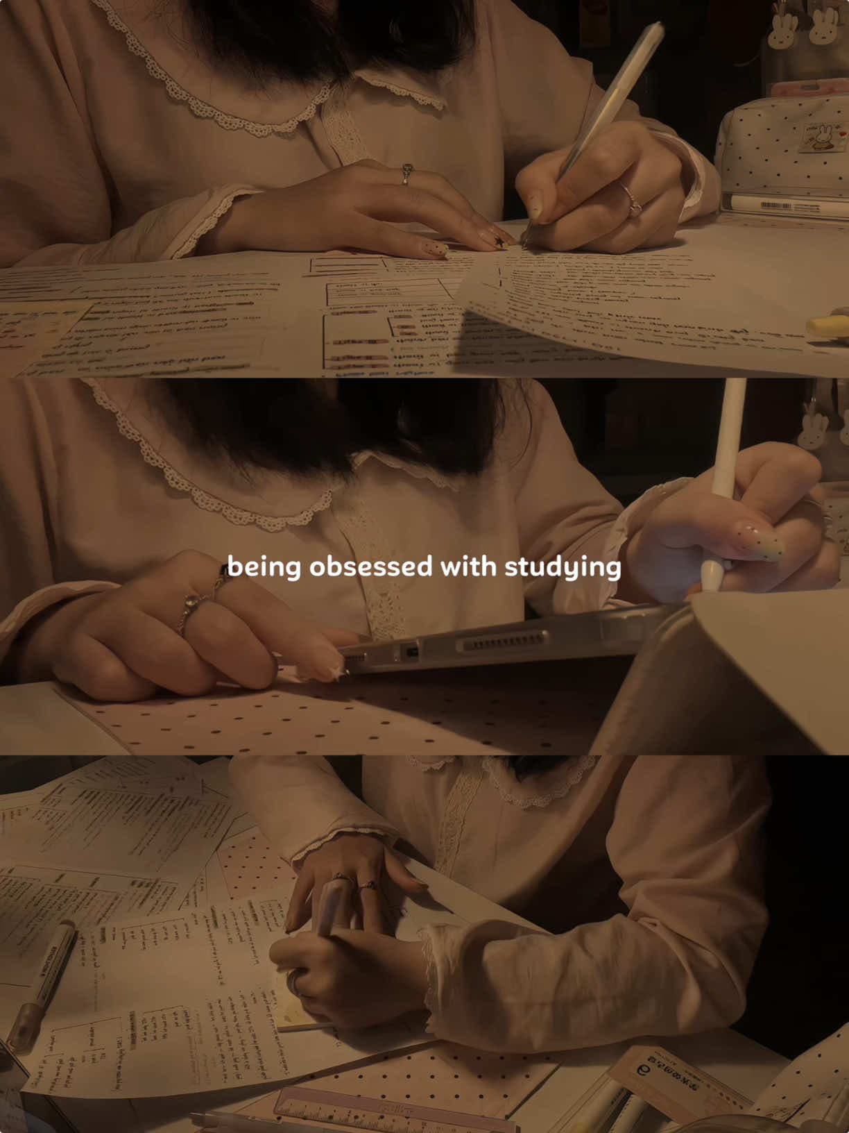 @its.cathiee — Study vlog|| Being obsessed with studying ✍🏻📚🎧