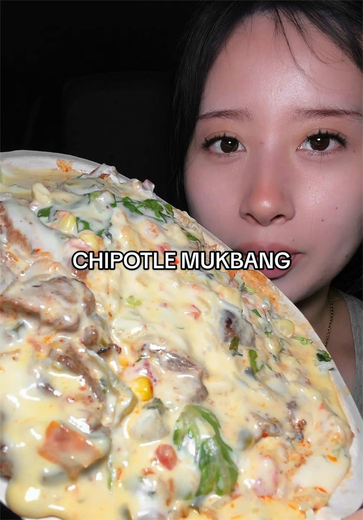 @selenaeats2much — loaded chipotle bowl 🤤 @Chipotle #chipotle #chipotlebowl #saucy #mukbang #fypシ゚viral 
