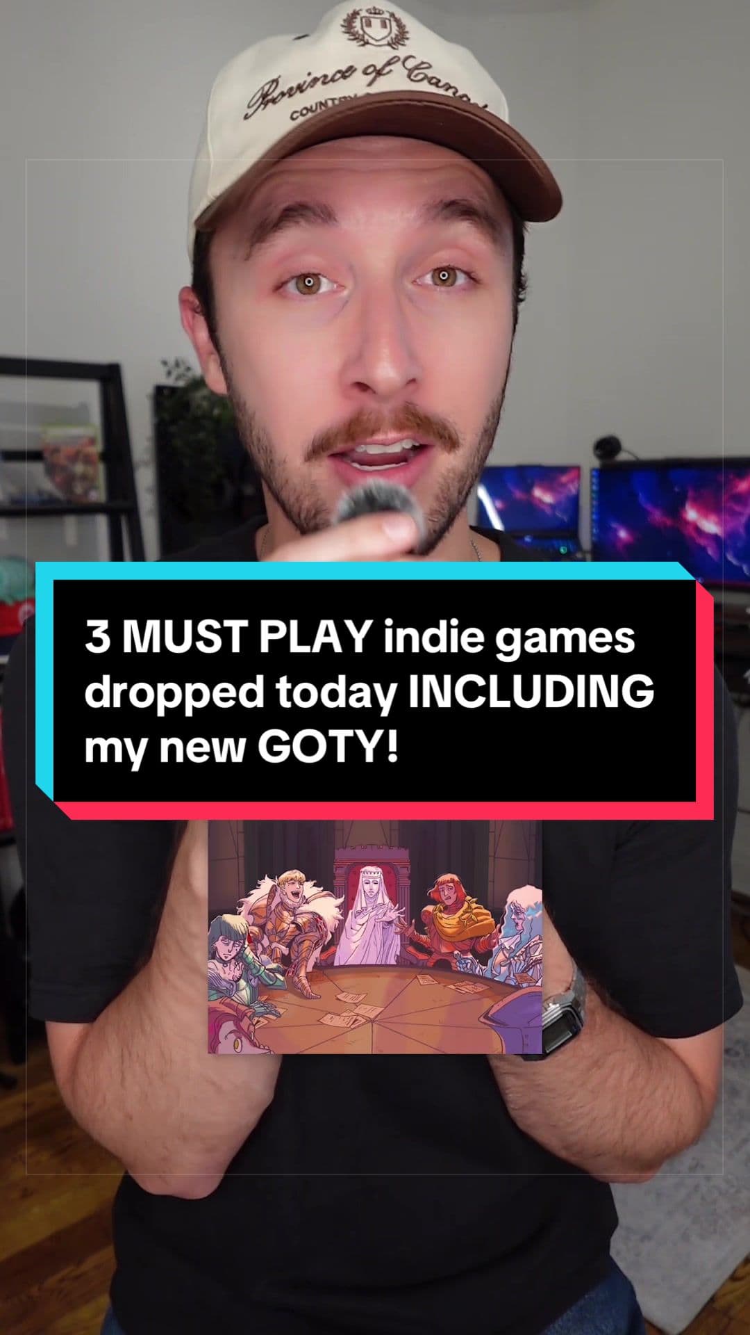 @roganplaysgames — 3 MUST PLAY indie games dropped today, including my new game of the year! 🔥