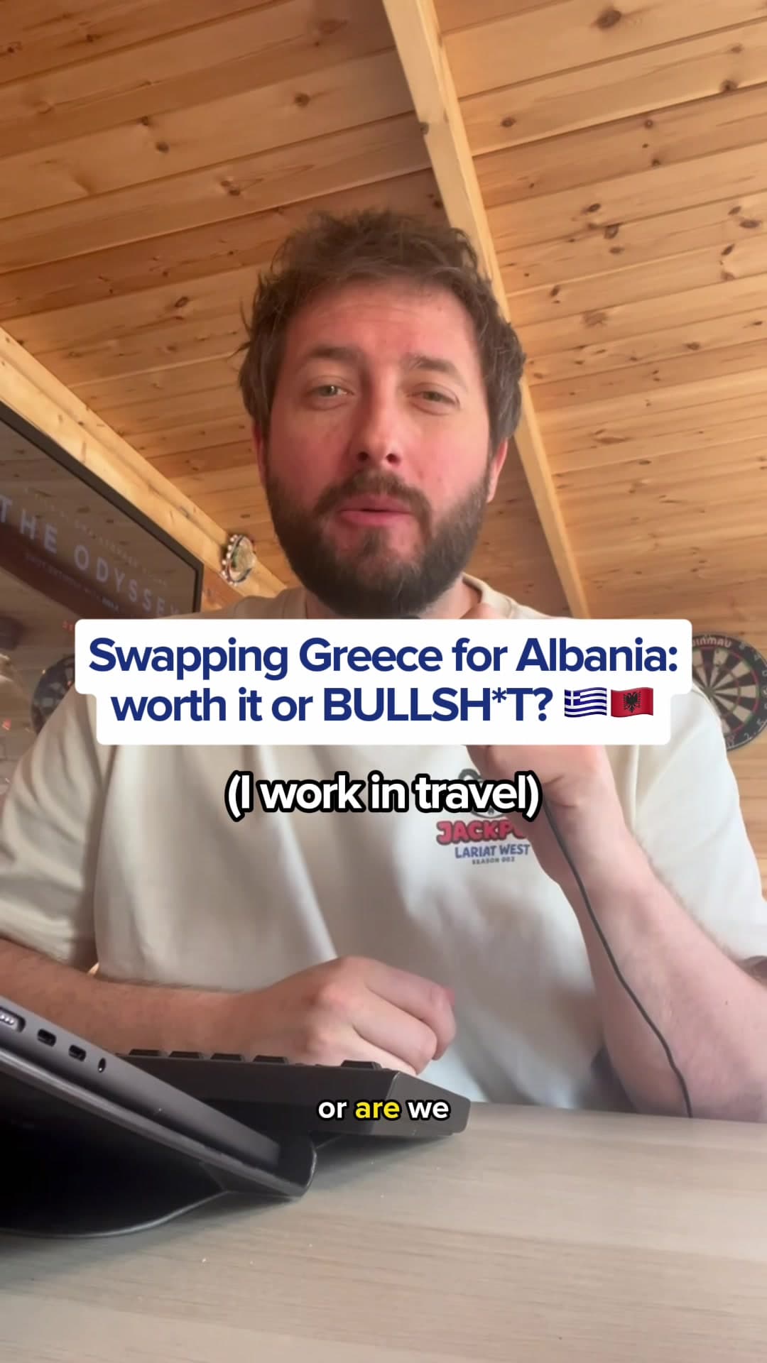 @robonthebeach — "Albania is the new Greece"... is it worth it or bullsh*t? I did the maths and the research, and Mykonos may be mugging us off #destinationdupe #ksamil #vlore #greekisland #onthebeach
