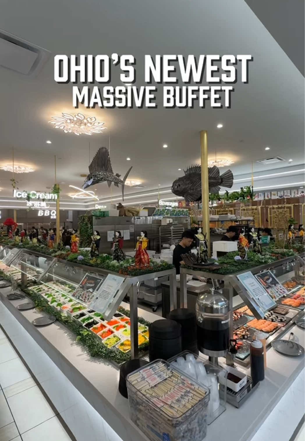 @theohiobucketlist — New in Columbus! 🍣😋 A Massive Hot Pot, Sushi & Seafood Buffet! 🦀