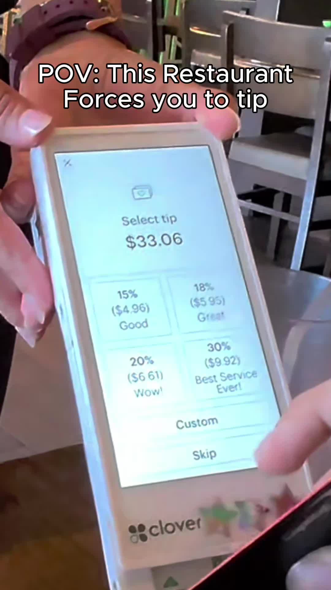 @jorgemock — This Restaurant Forces you to Tip?!‼️#winstonsalem #restaurantreview #viralvideo