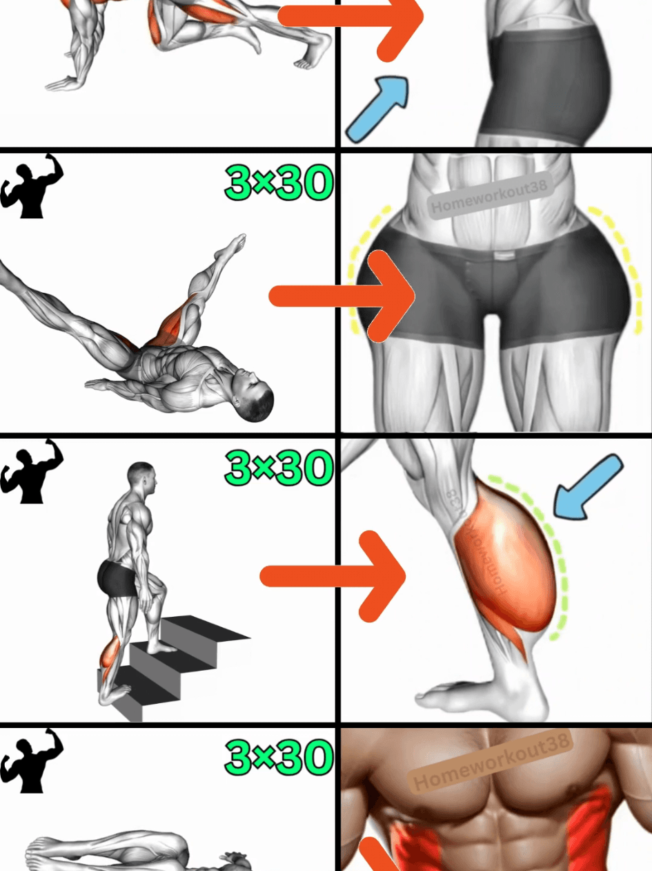 @homeworkout38 — 💥 Full Body Rise 🚀