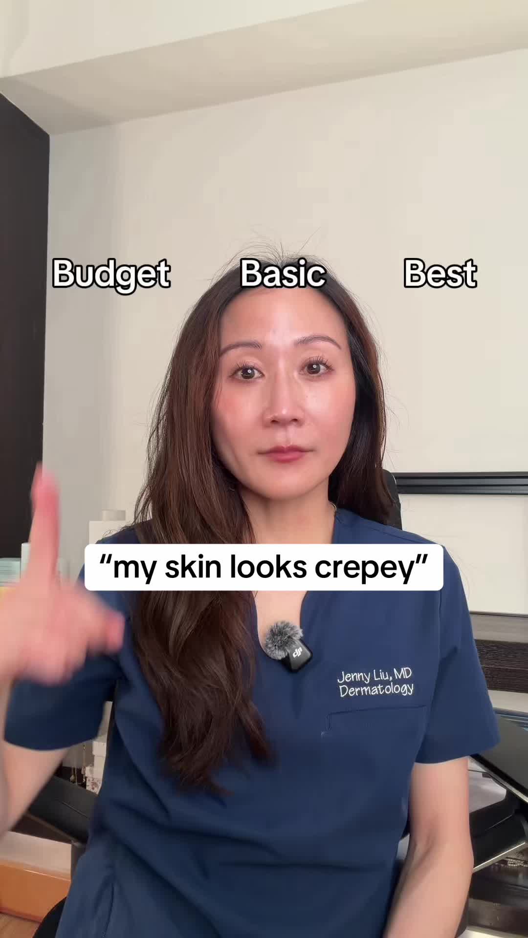 @drjennyliu — Crepey skin: