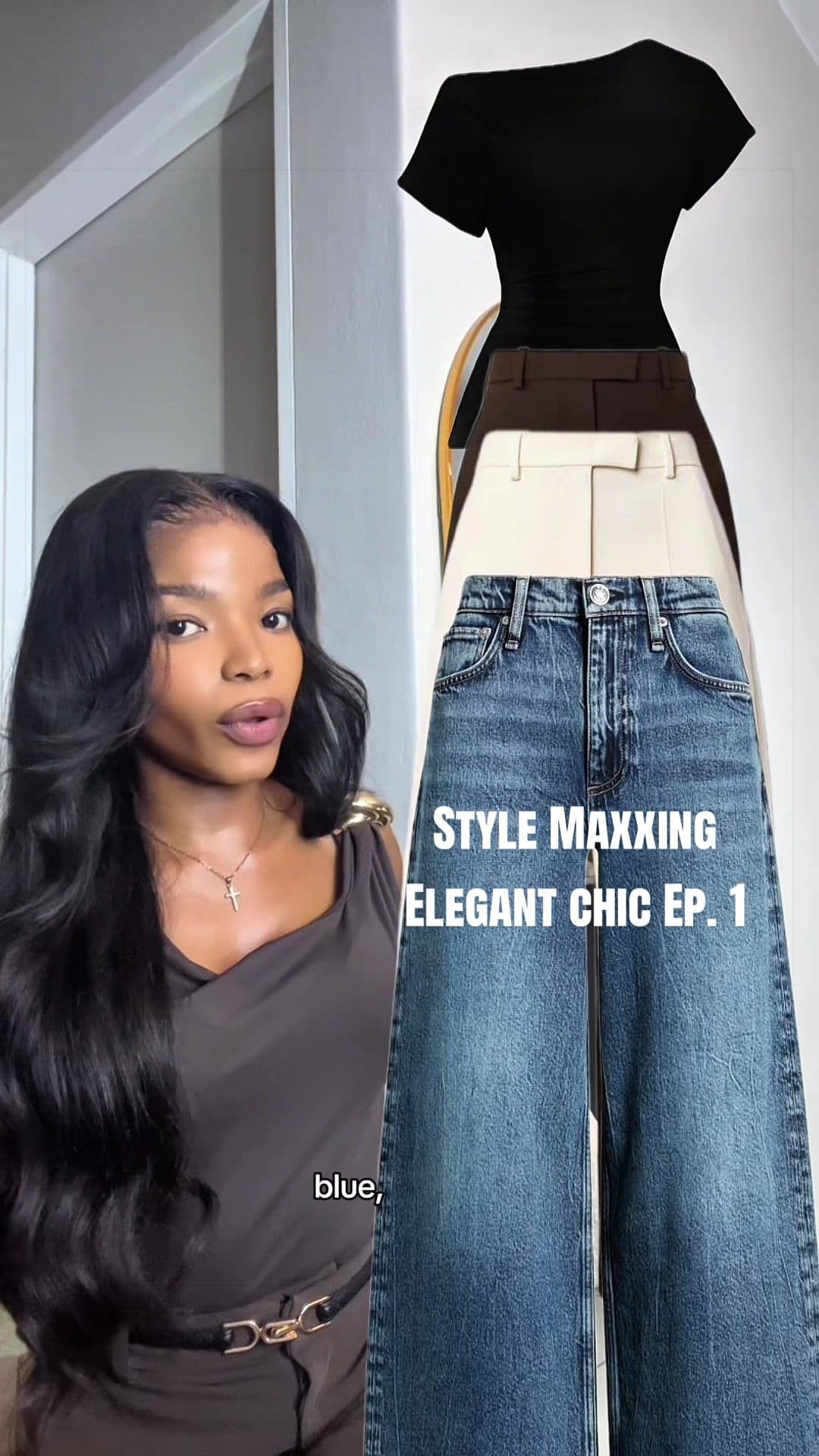 @fla.moetapele — Style Maxxing: How to elegantly style your basics 🤏🏽 Simple chic! For the clean and elegant girlies, because styling was never meant to be complicated! 