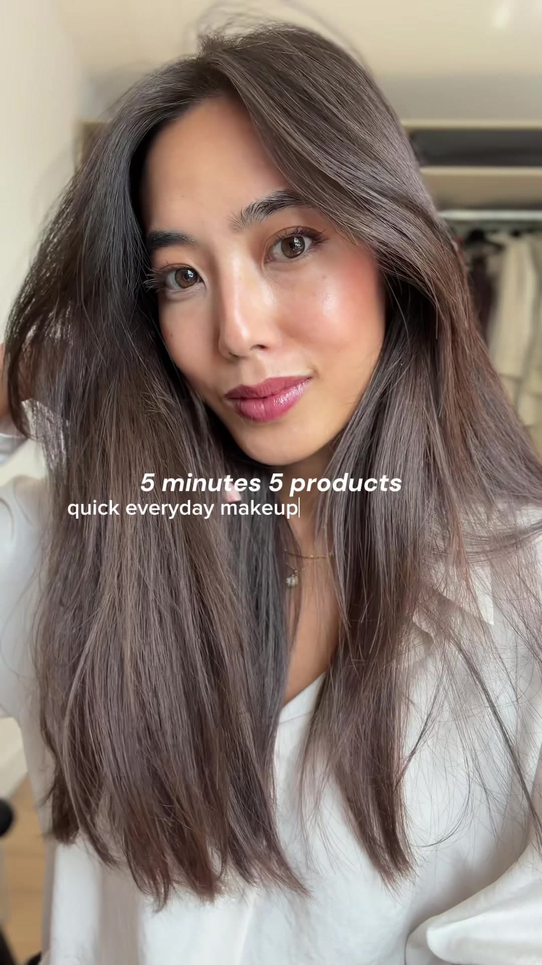 @marthahwin — Everyday make up for the office: 5 minutes with 5 products ✨💄 