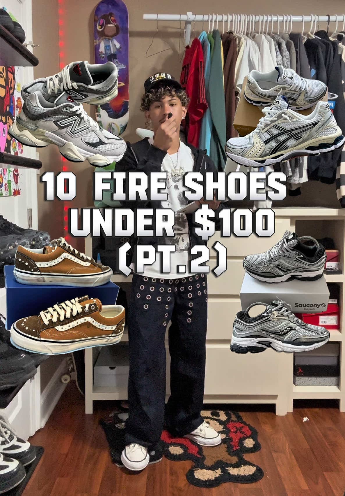 @flyshtdrew — 10 fire shoes under $100 —#Sneakers #Under100 #BudgetShoes #MensFashion #ShoeRotation 