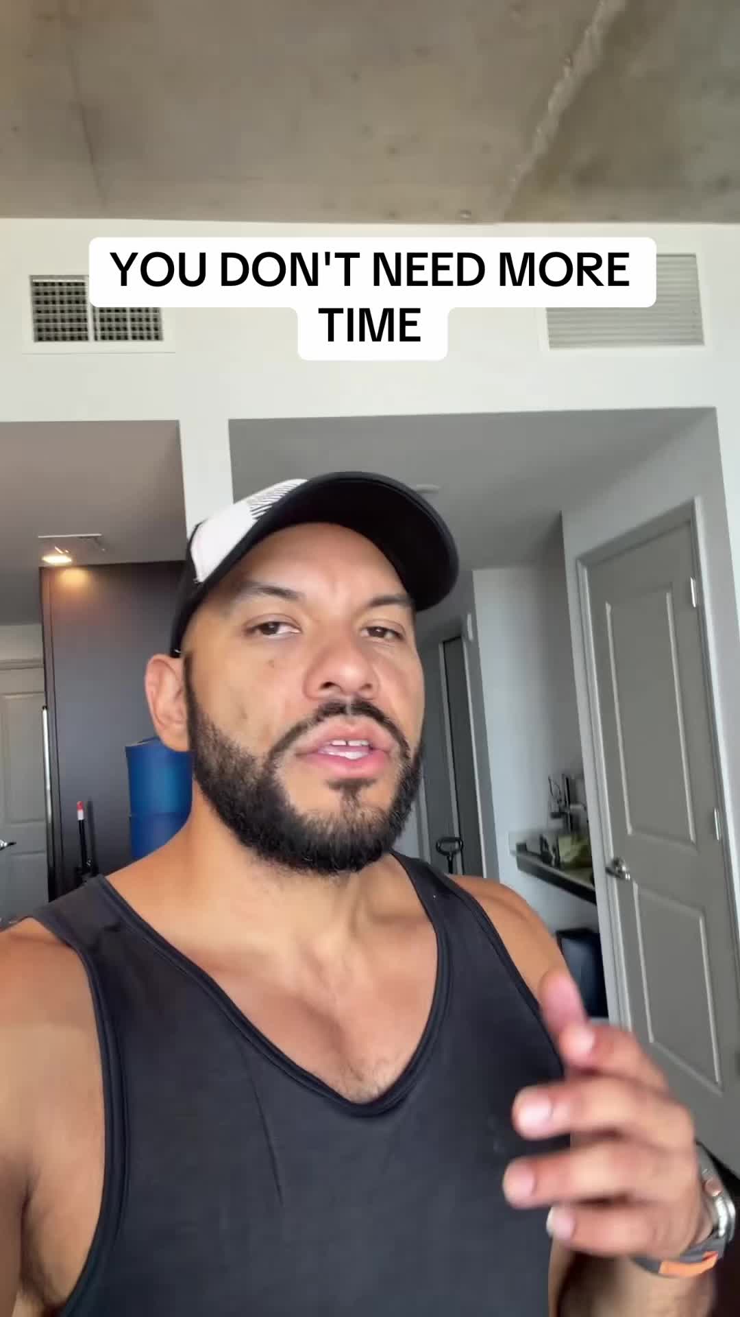 @officialloucameron — Before you say you “don’t have time, check your screen-time report. 👀 You might already have everything you need you’re just using it differently.