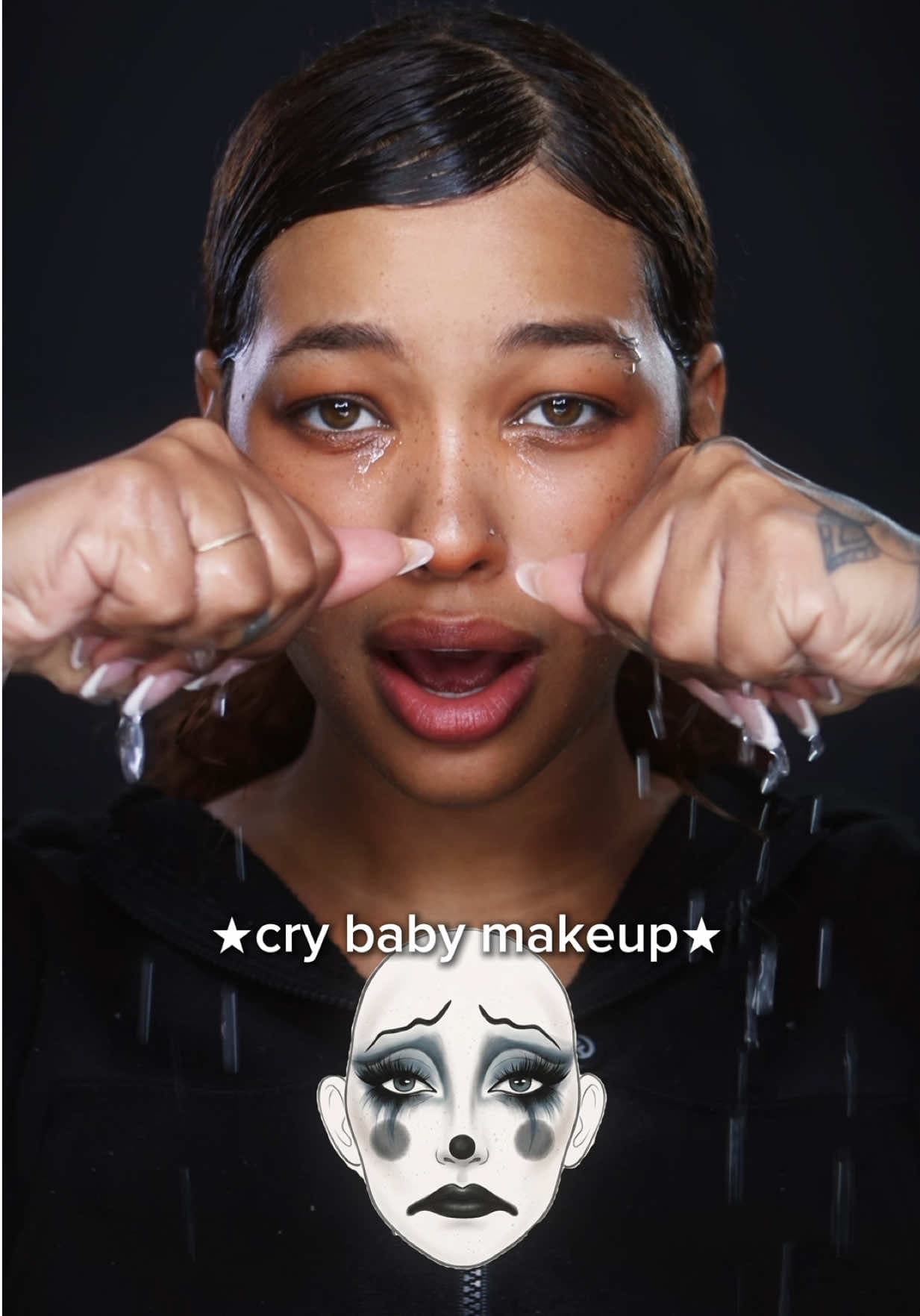 @lisabarcelox — cry baby cry 🥀🖤✨