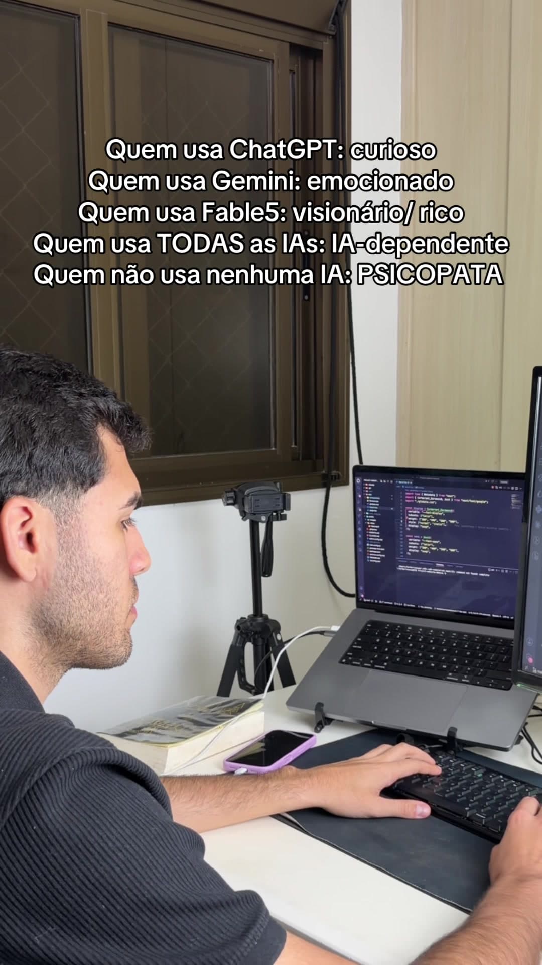@oreidosites — #dev #ti #meme #ia #programacao 